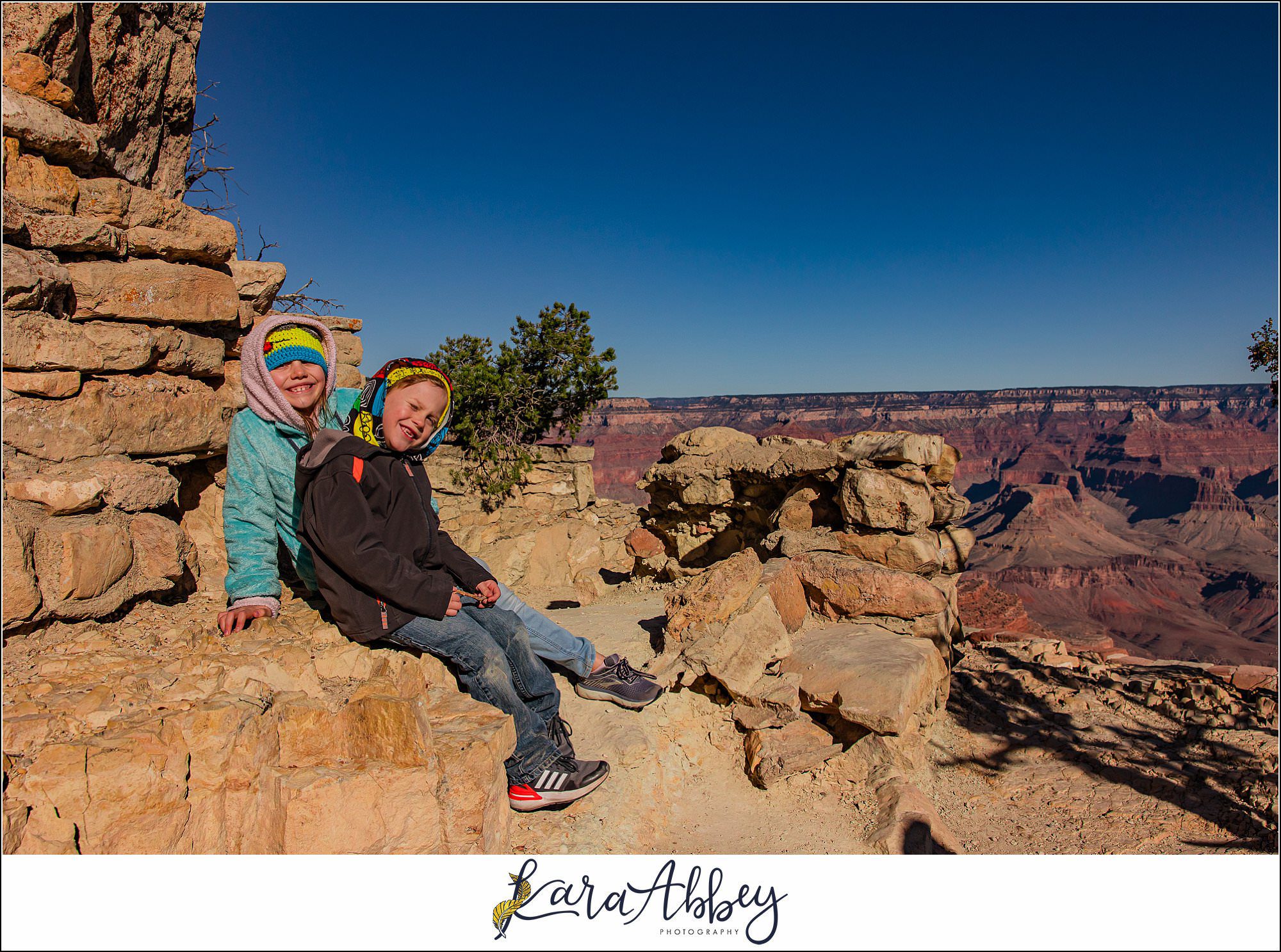 The Grand Canyon with the Adventuring Abbeys Family Vlog