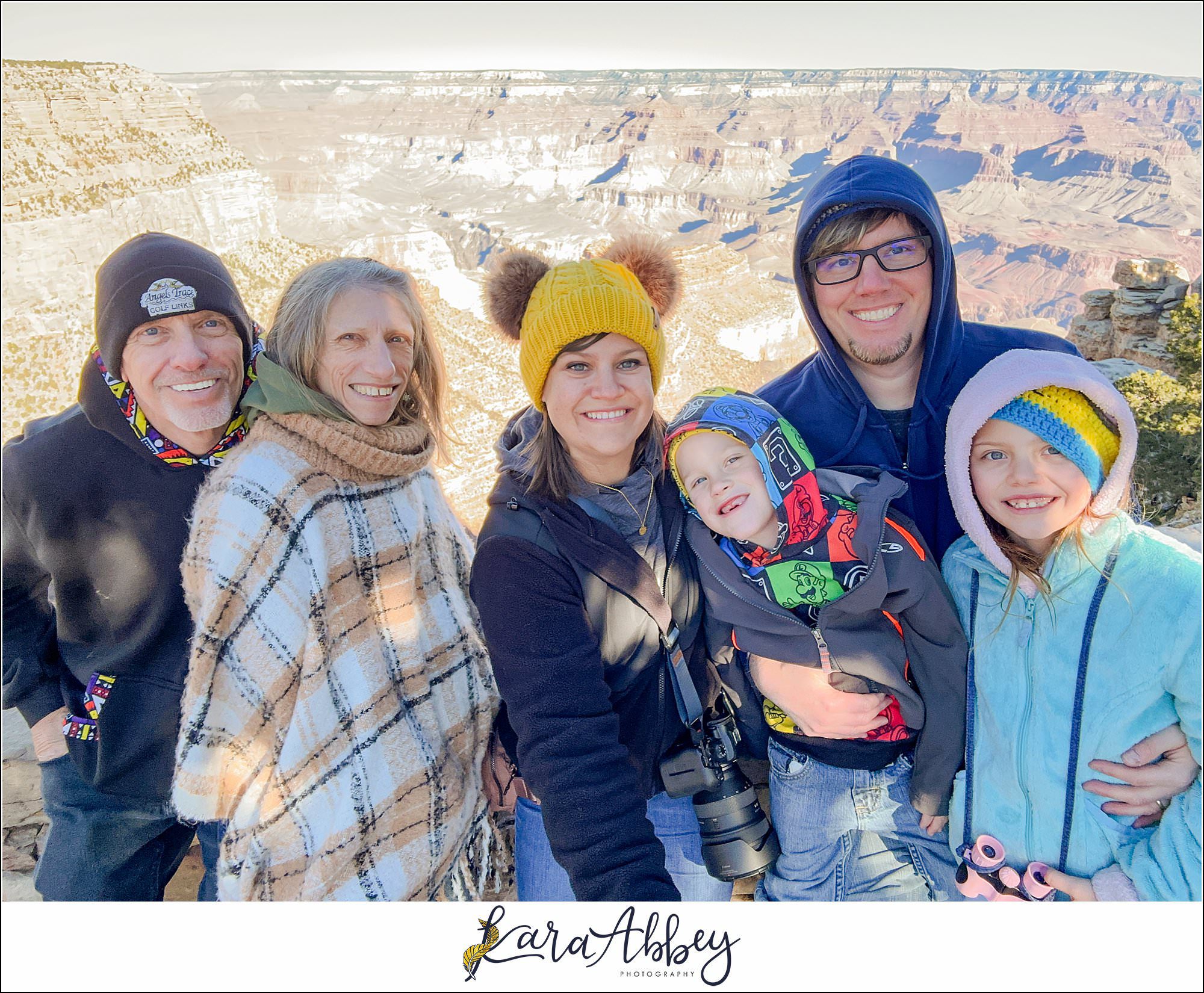 The Grand Canyon with the Adventuring Abbeys Family Vlog