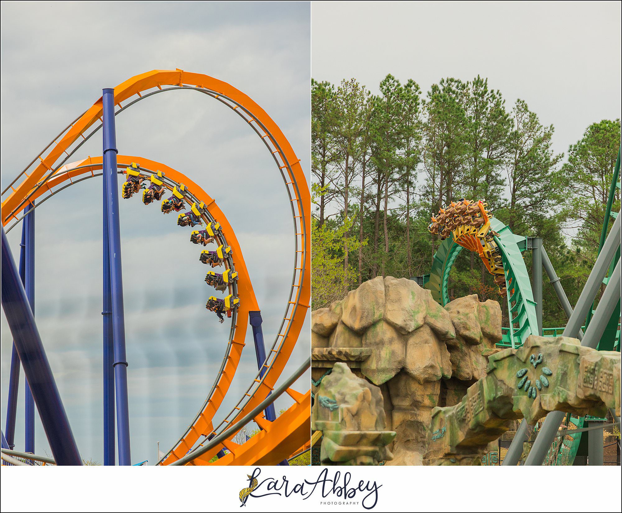 The Adventuring Abbeys Go to Kings Dominion to Ride Rapterra