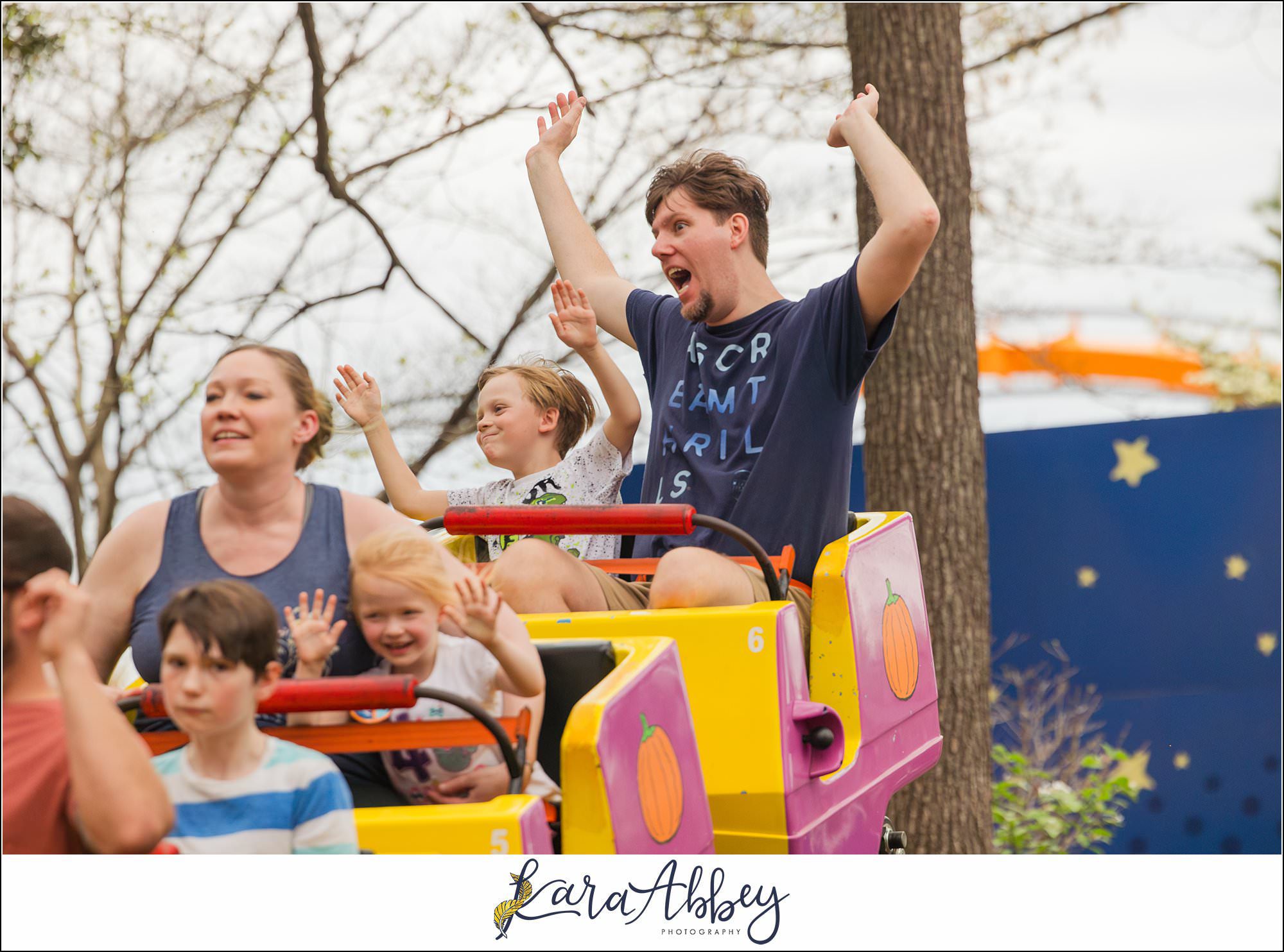 The Adventuring Abbeys Go to Kings Dominion to Ride Rapterra