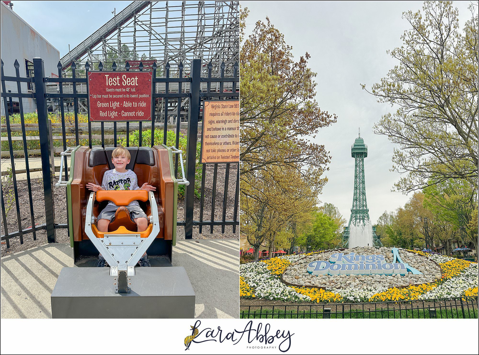 The Adventuring Abbeys Go to Kings Dominion to Ride Rapterra