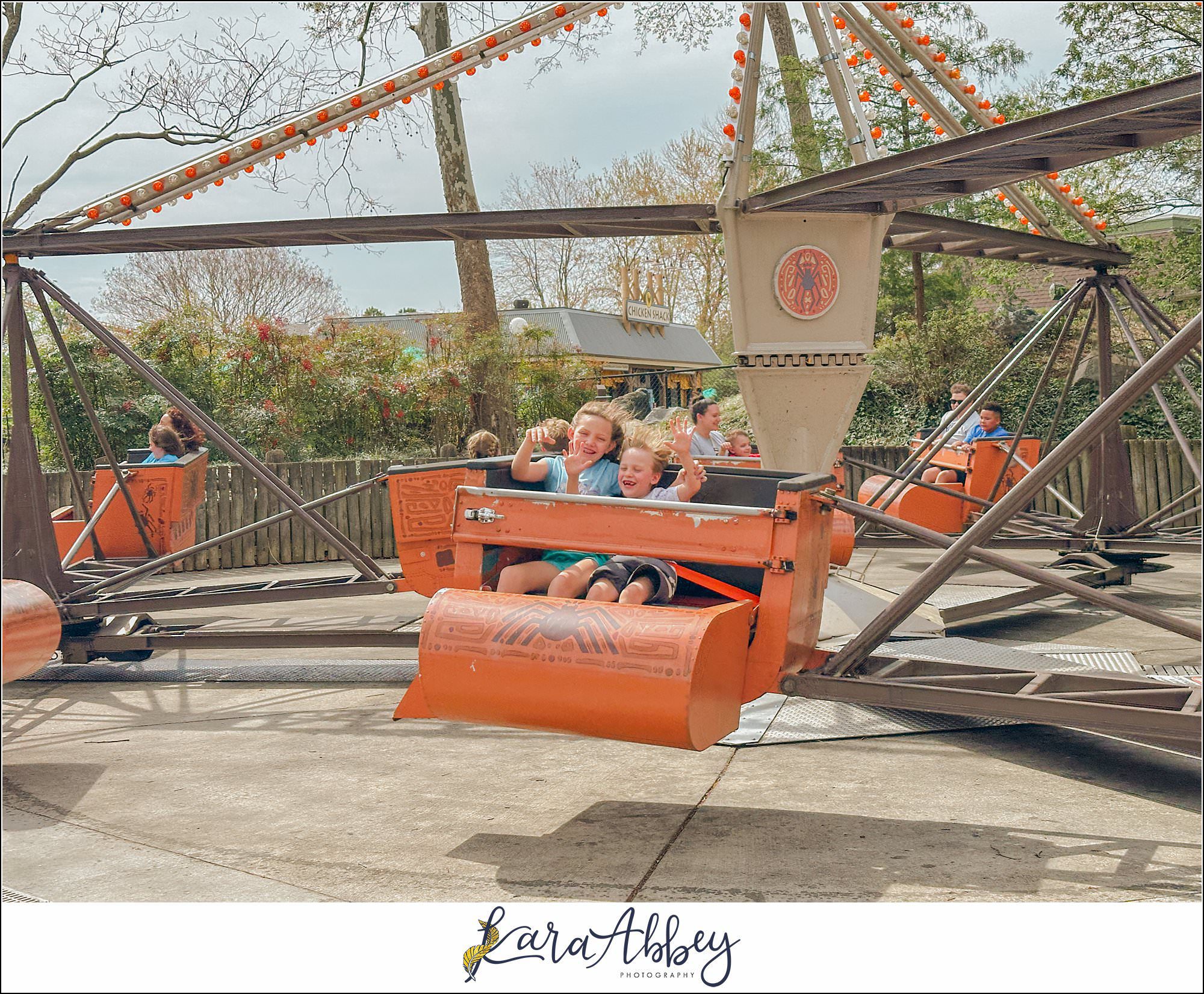 The Adventuring Abbeys Go to Kings Dominion to Ride Rapterra
