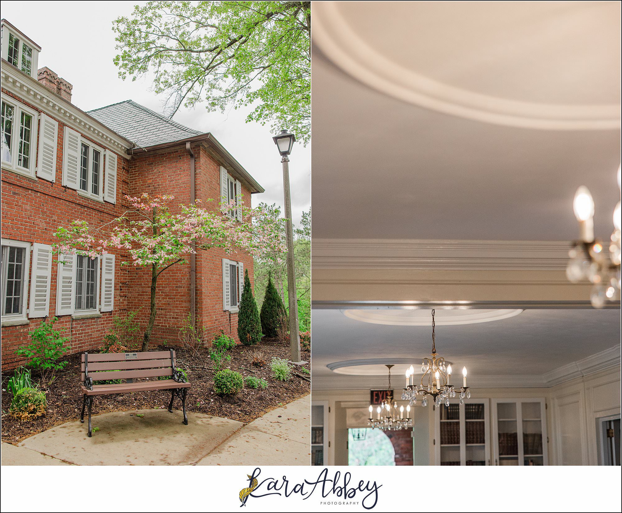 Intimate Spring Robin Hill Center Wedding in Coraopolis, PA