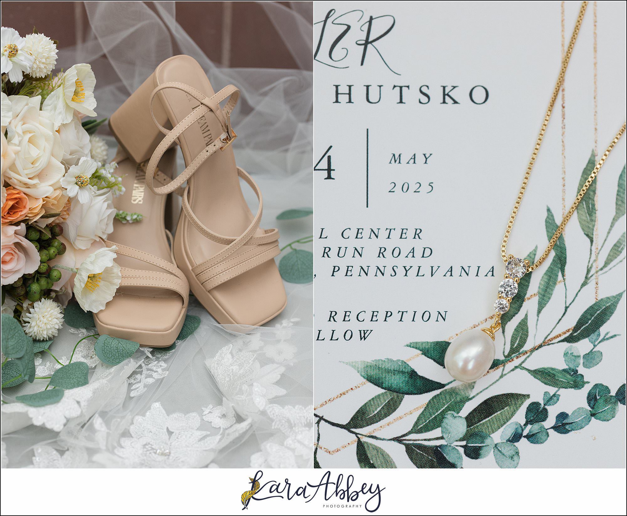 Intimate Spring Robin Hill Center Wedding in Coraopolis, PA