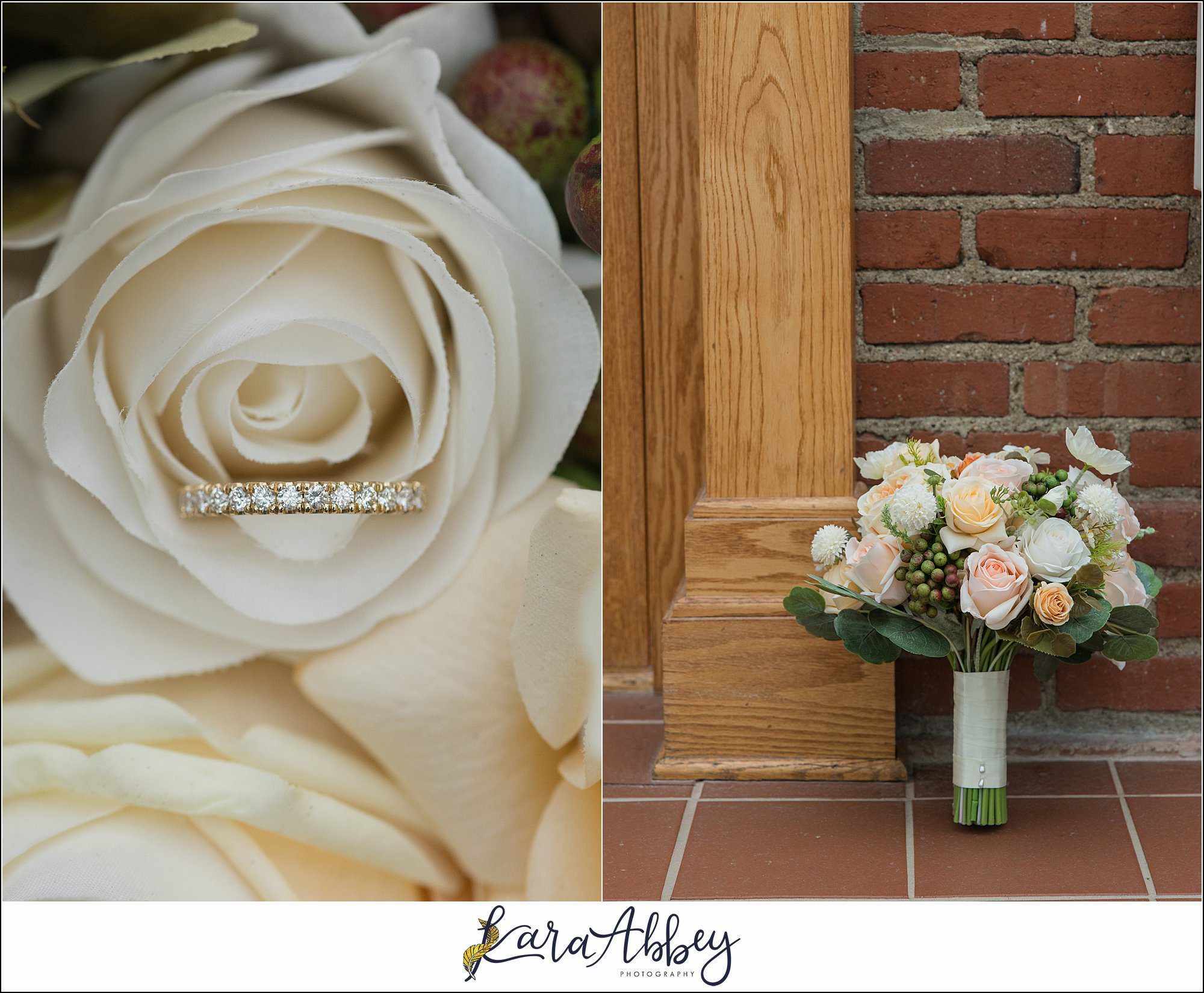 Intimate Spring Robin Hill Center Wedding in Coraopolis, PA