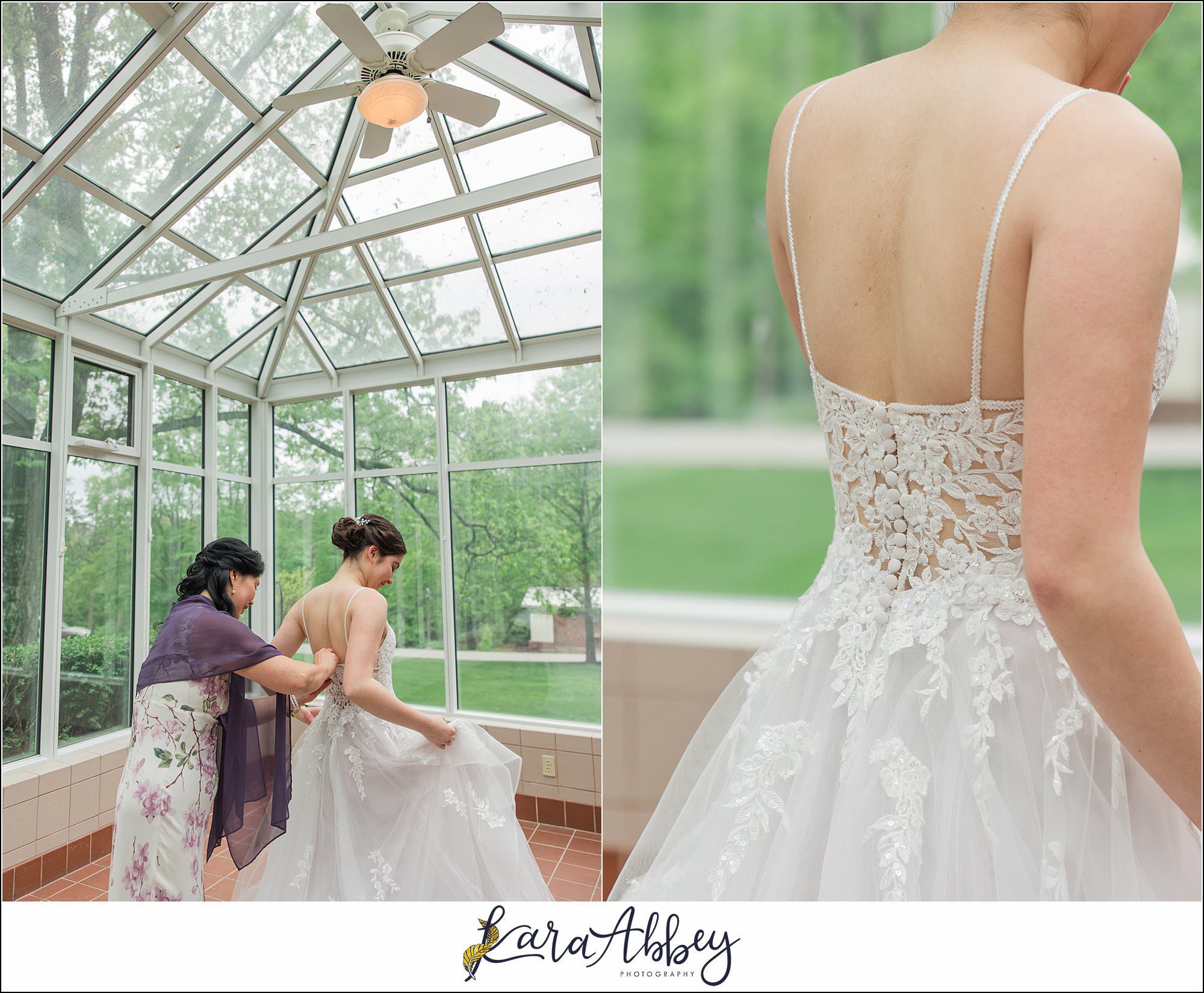 Intimate Spring Robin Hill Center Wedding in Coraopolis, PA
