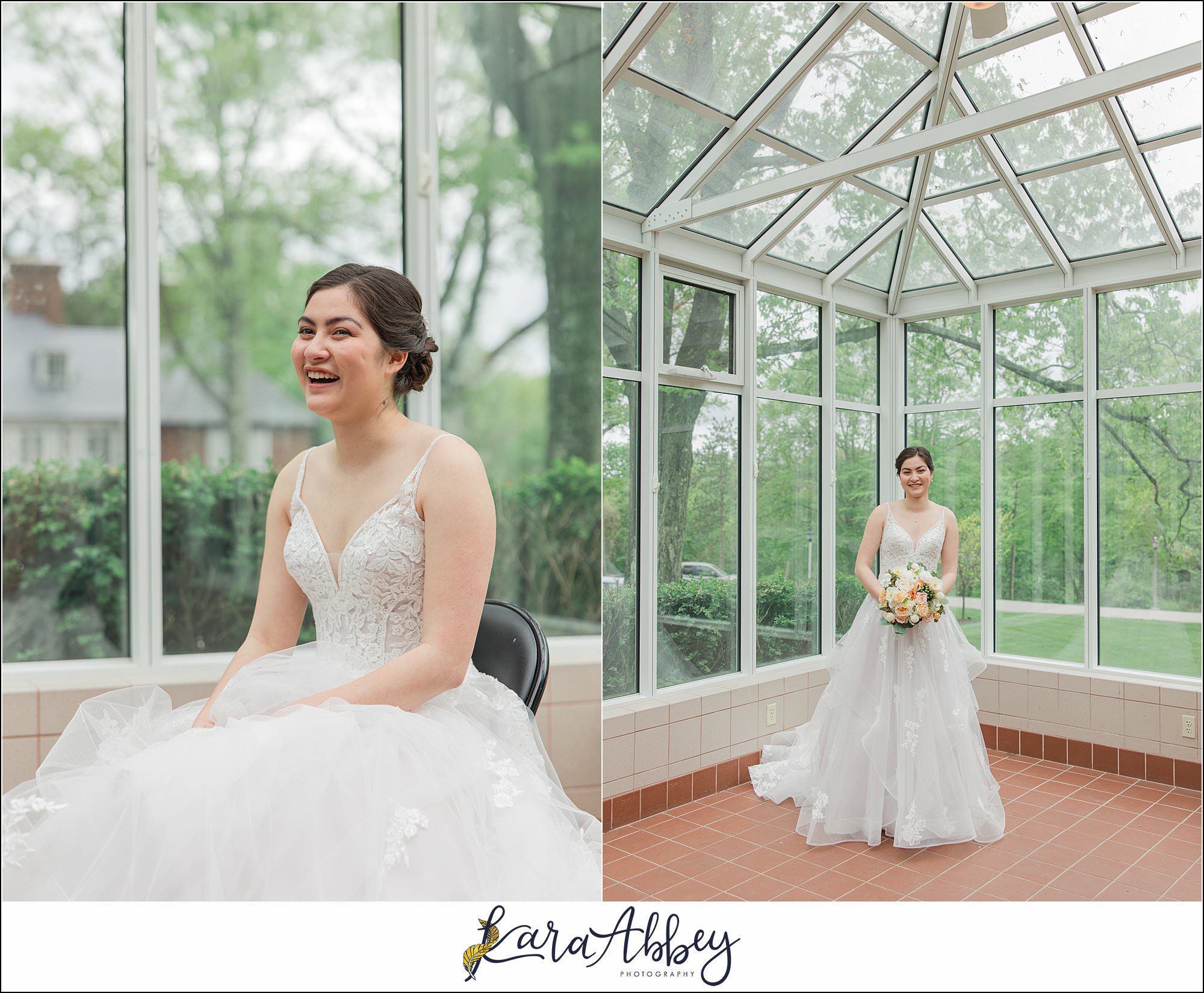 Intimate Spring Robin Hill Center Wedding in Coraopolis, PA