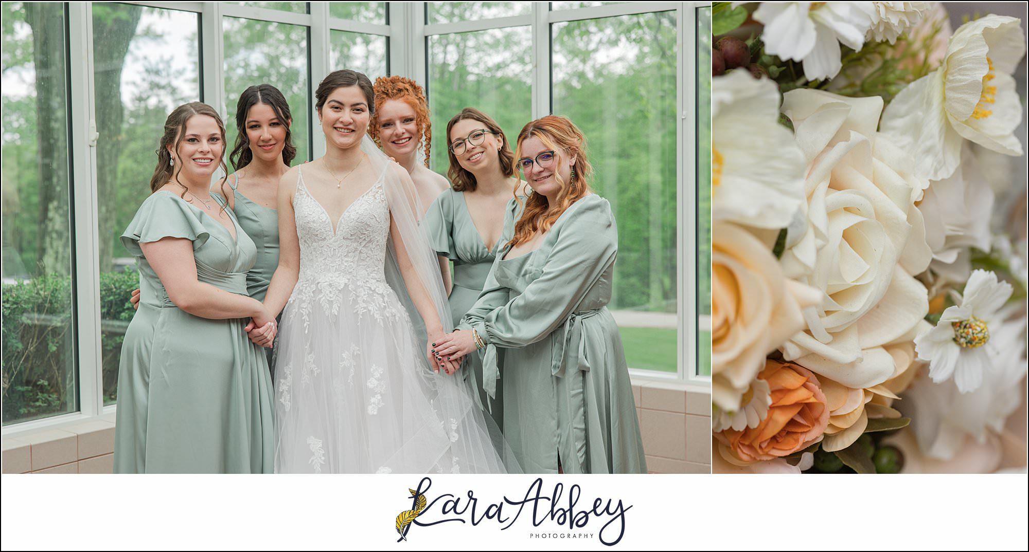 Intimate Spring Robin Hill Center Wedding in Coraopolis, PA