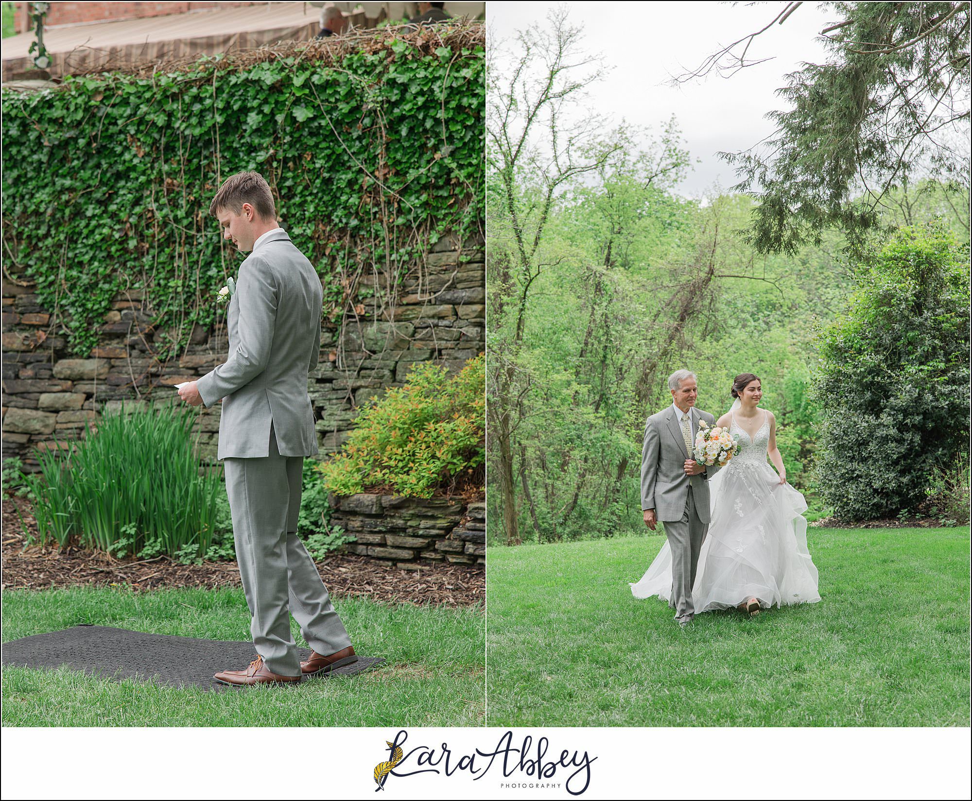 Intimate Spring Robin Hill Center Wedding in Coraopolis, PA