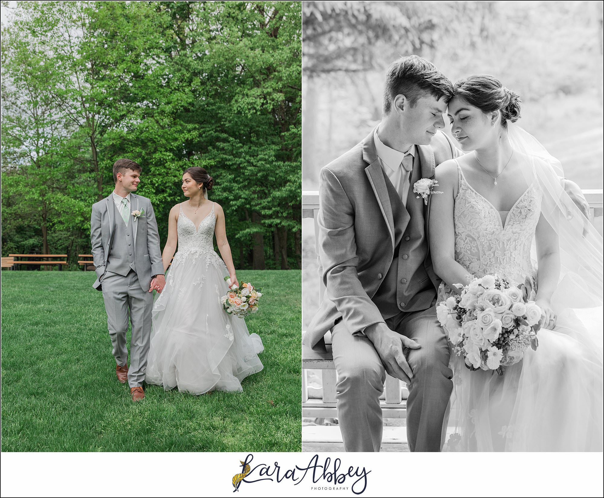 Intimate Spring Robin Hill Center Wedding in Coraopolis, PA