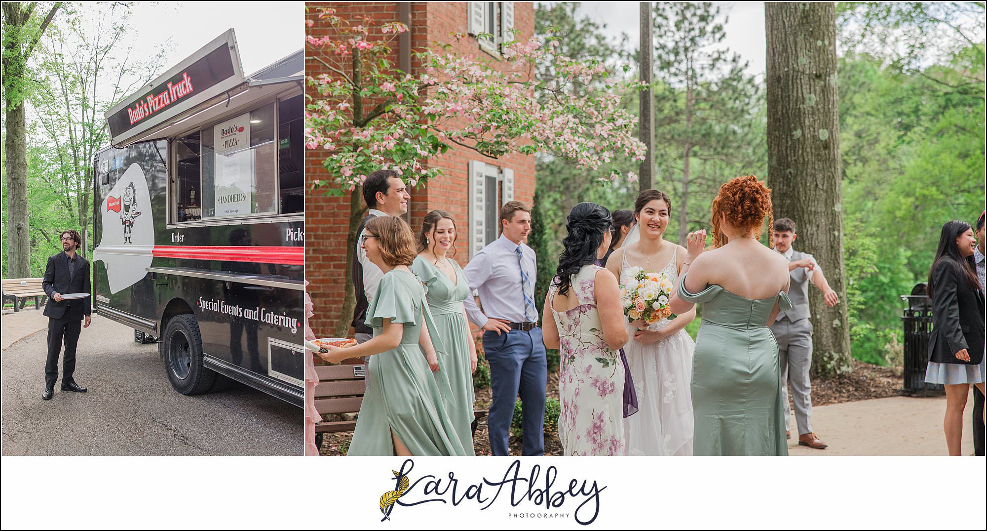 Intimate Spring Robin Hill Center Wedding in Coraopolis, PA