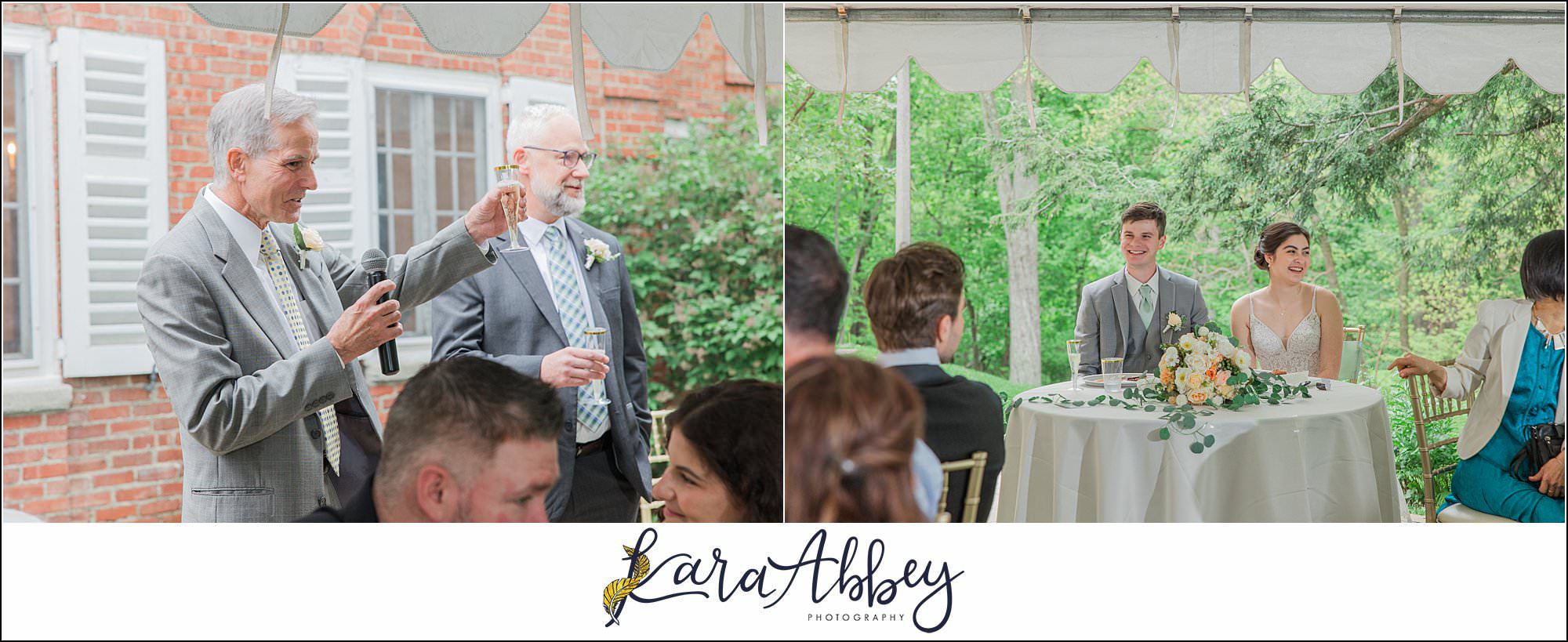 Intimate Spring Robin Hill Center Wedding in Coraopolis, PA