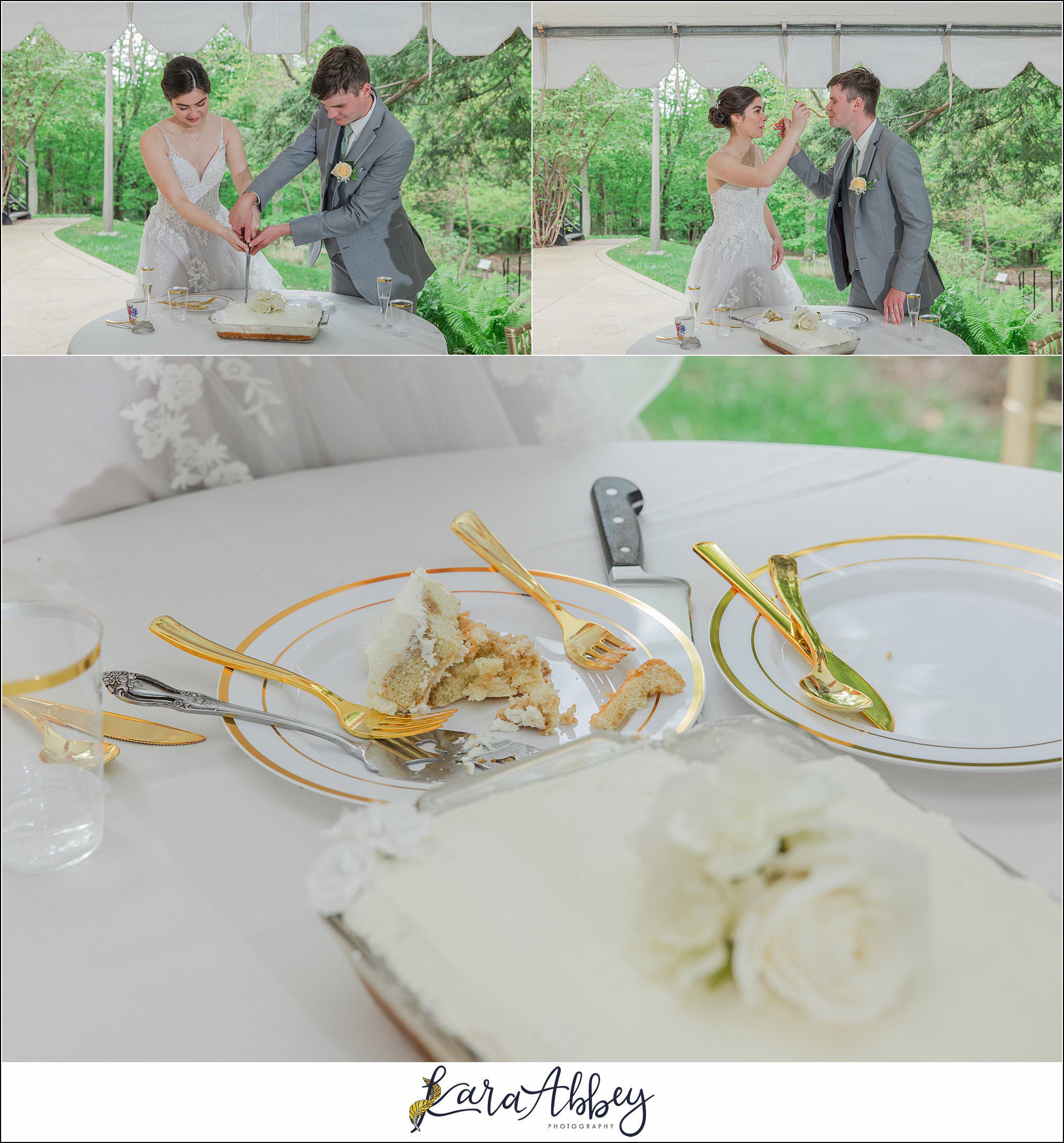 Intimate Spring Robin Hill Center Wedding in Coraopolis, PA