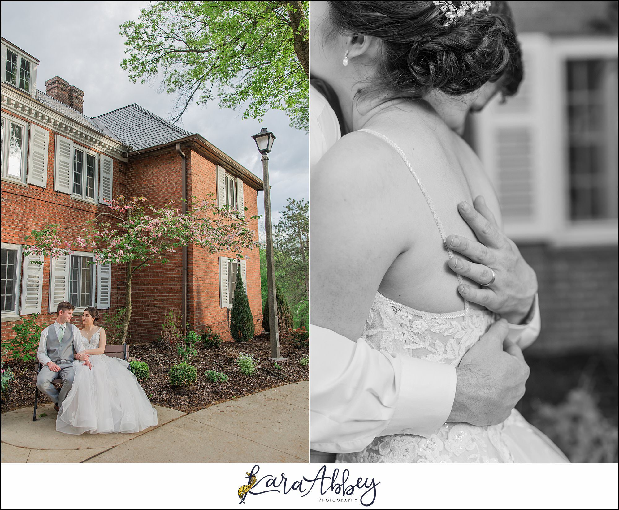 Intimate Spring Robin Hill Center Wedding in Coraopolis, PA