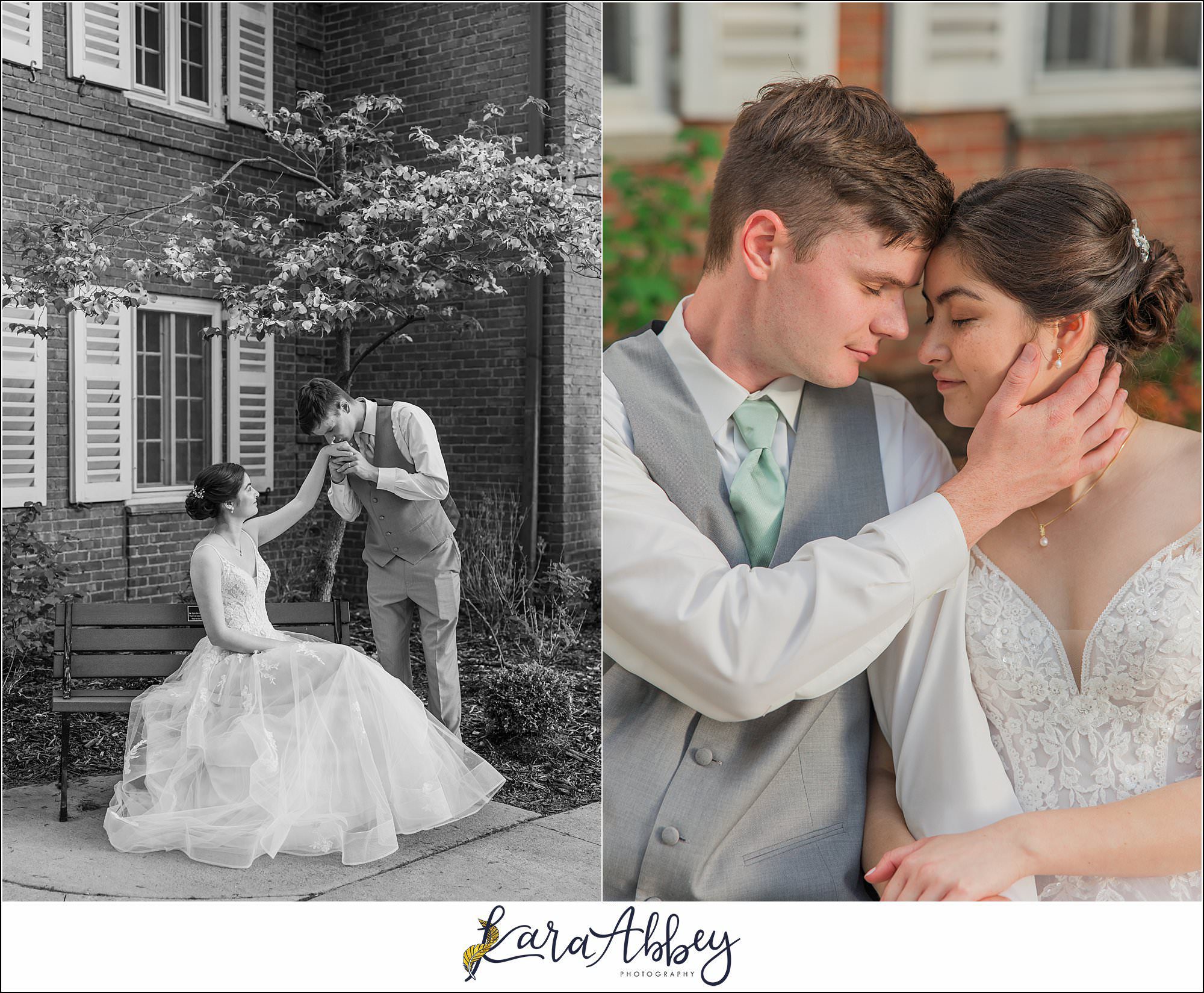 Intimate Spring Robin Hill Center Wedding in Coraopolis, PA