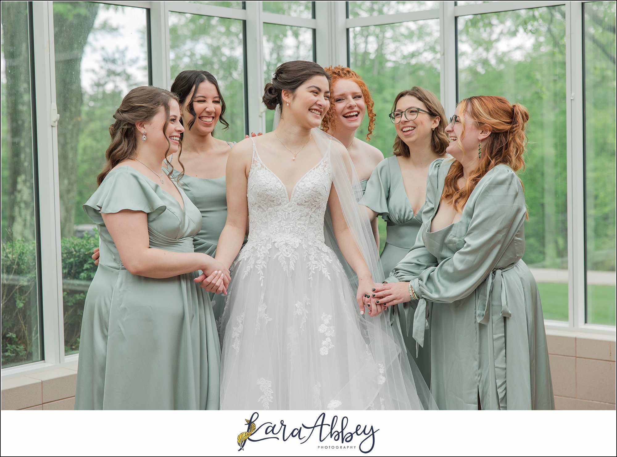 Intimate Spring Robin Hill Center Wedding in Coraopolis, PA