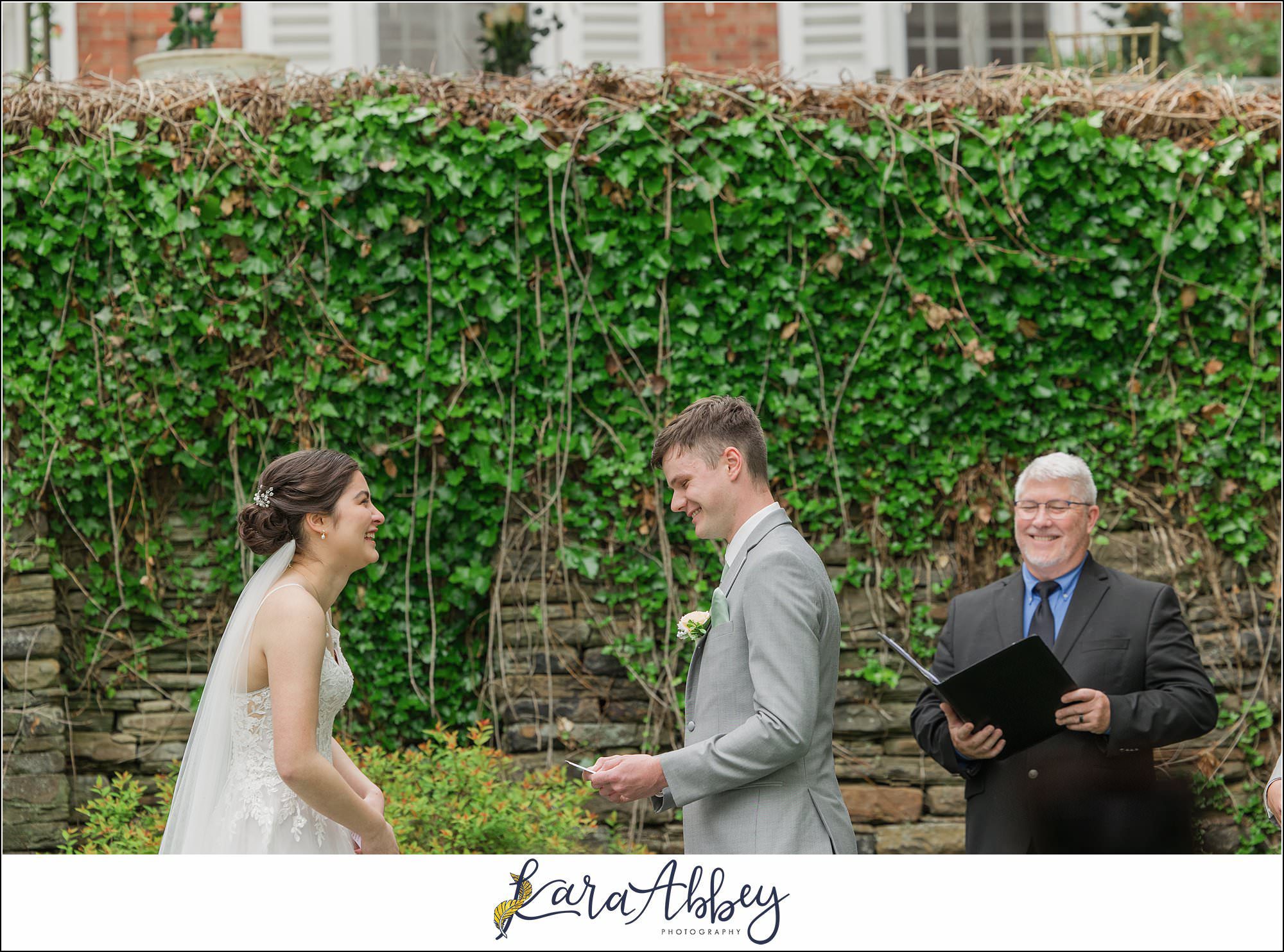 Intimate Spring Robin Hill Center Wedding in Coraopolis, PA
