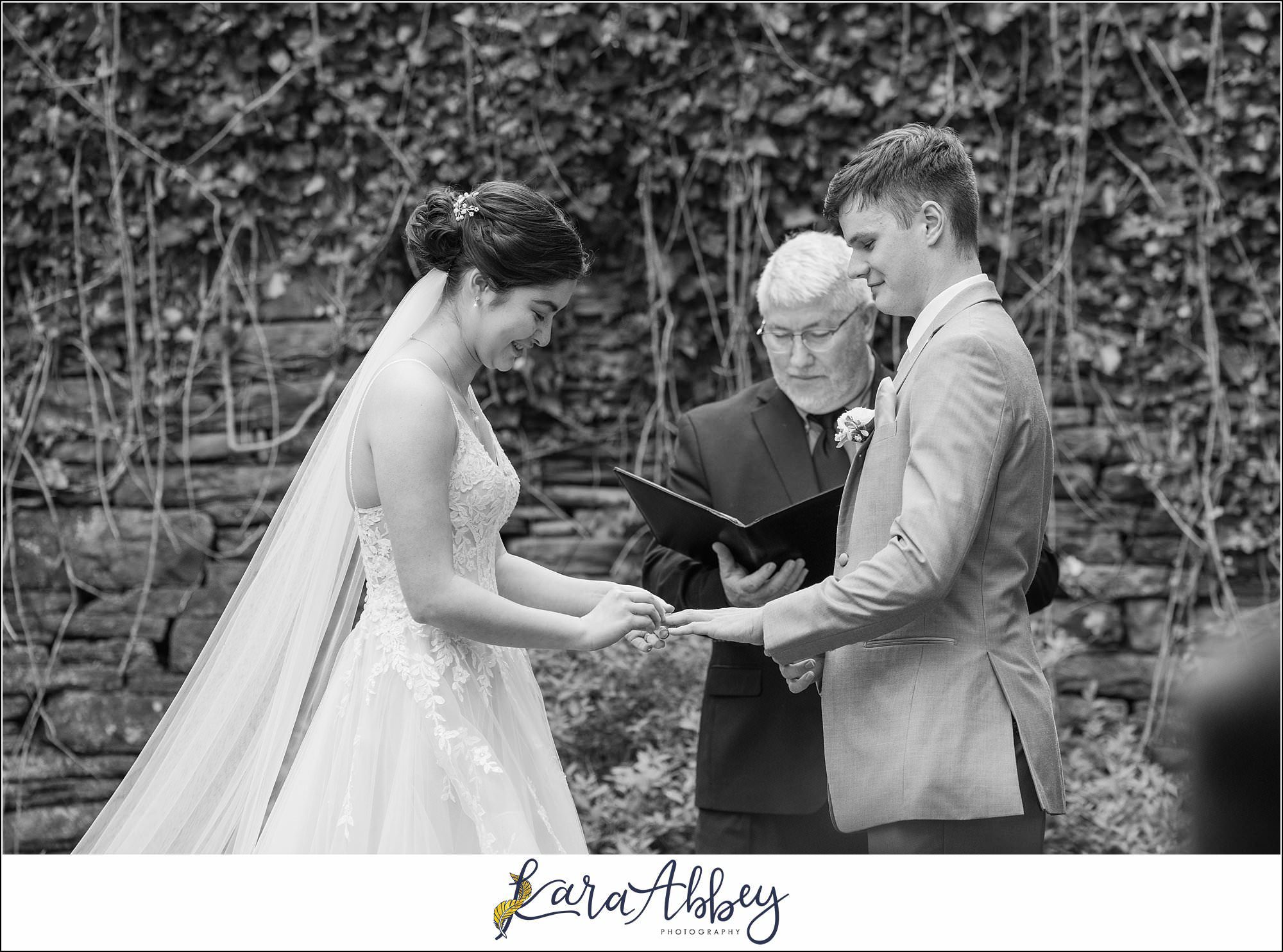 Intimate Spring Robin Hill Center Wedding in Coraopolis, PA