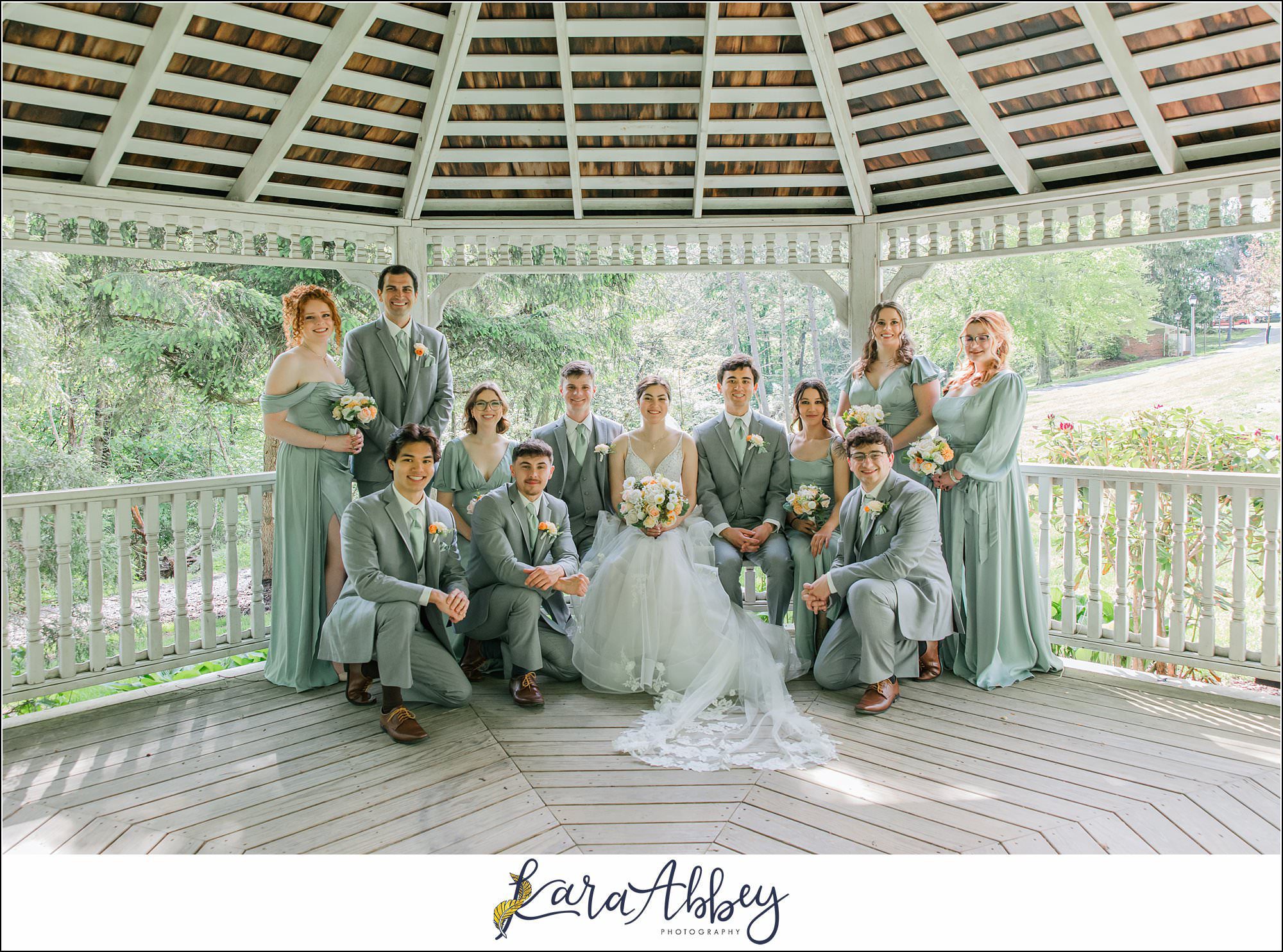 Intimate Spring Robin Hill Center Wedding in Coraopolis, PA