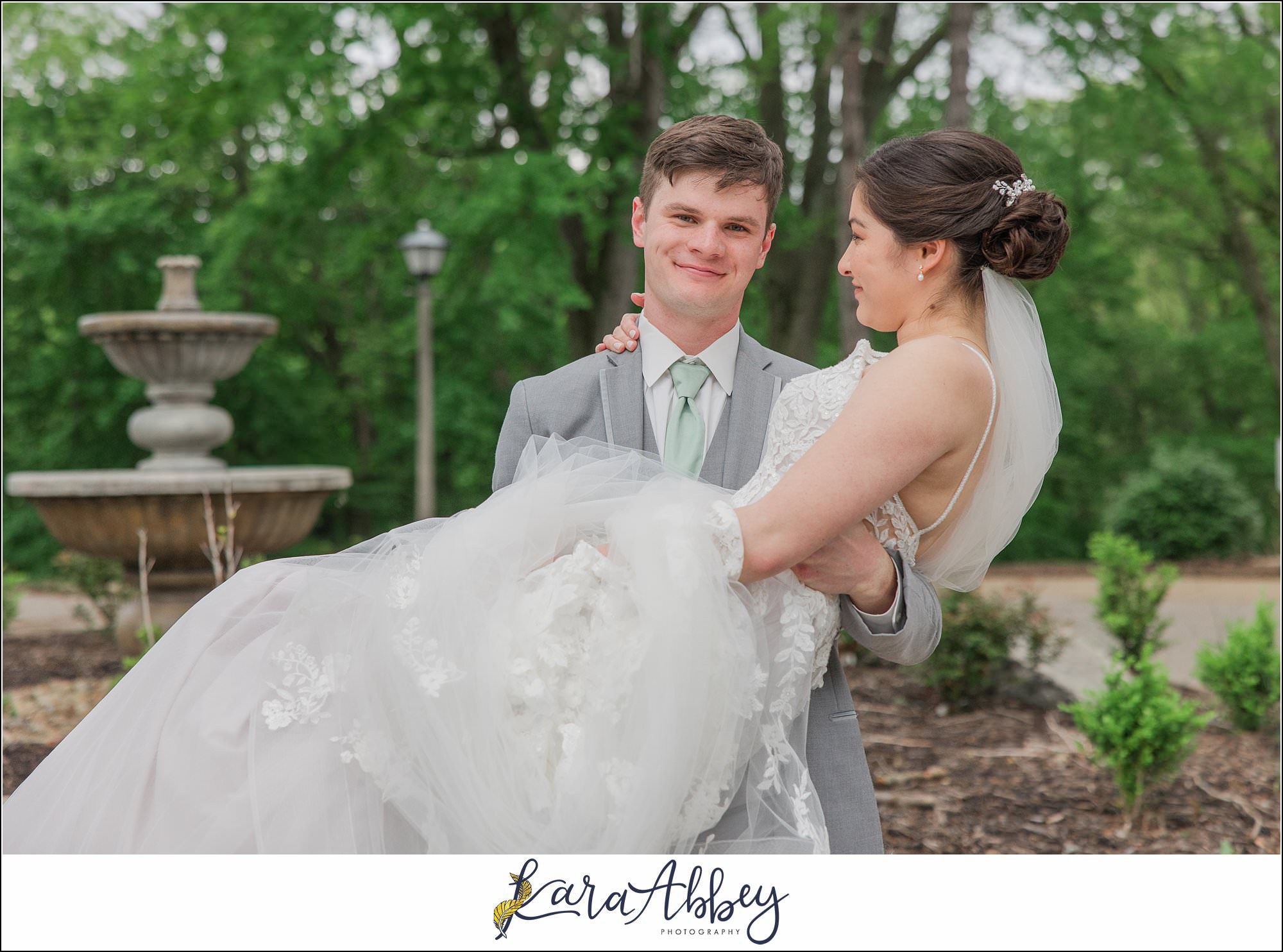 Intimate Spring Robin Hill Center Wedding in Coraopolis, PA