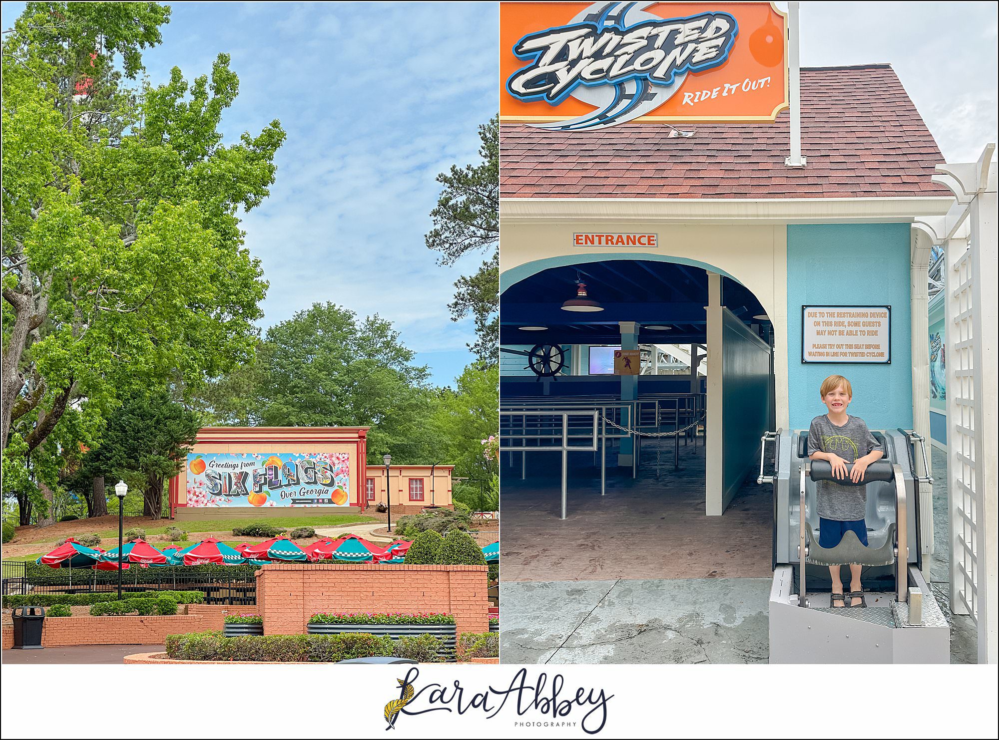 The Adventuring Abbeys go to Six Flags Over Georgia