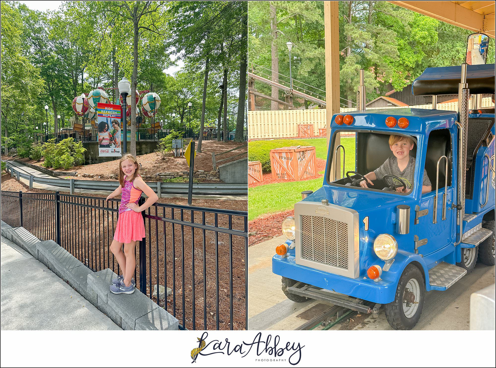The Adventuring Abbeys go to Six Flags Over Georgia