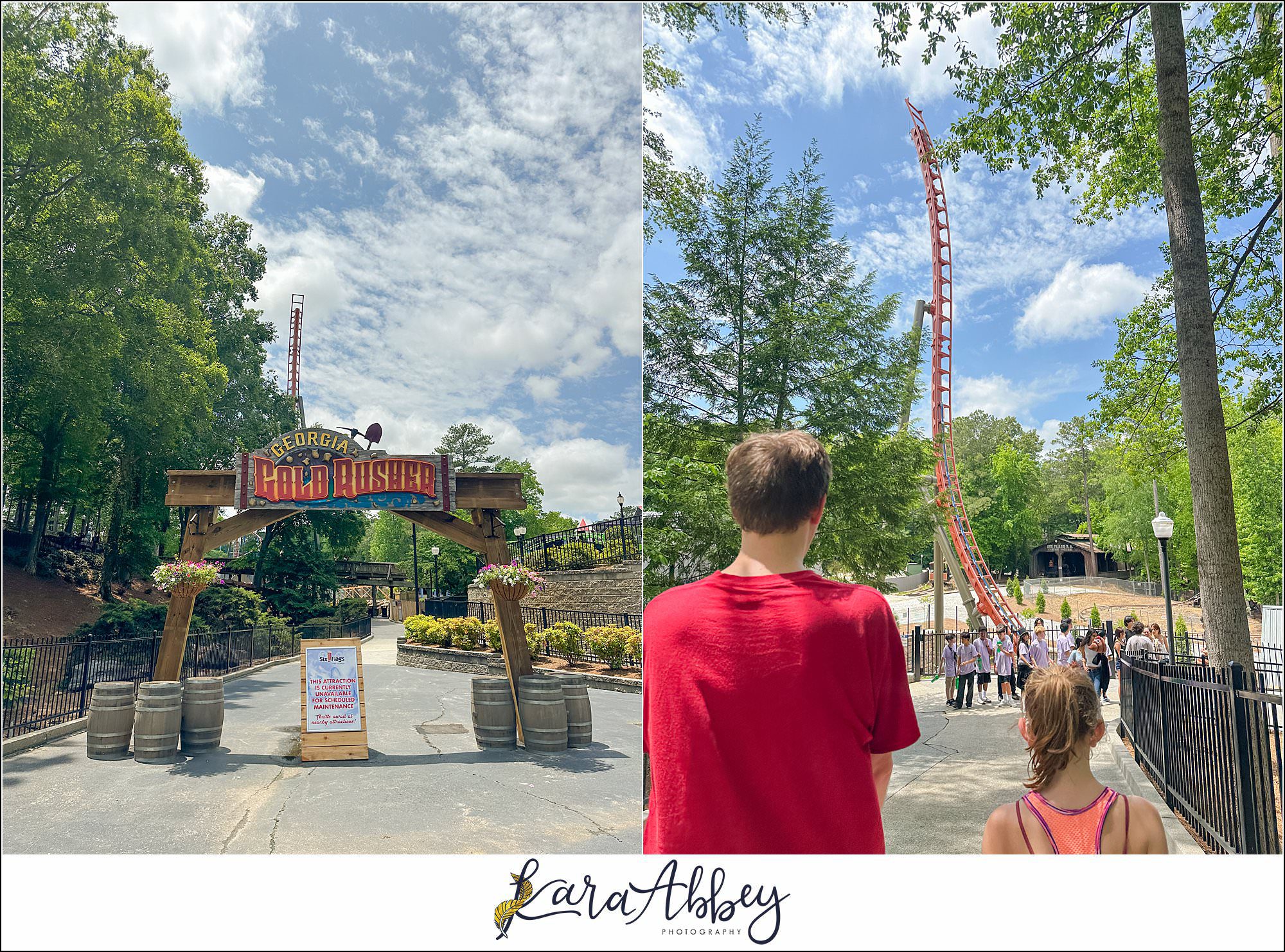 The Adventuring Abbeys go to Six Flags Over Georgia