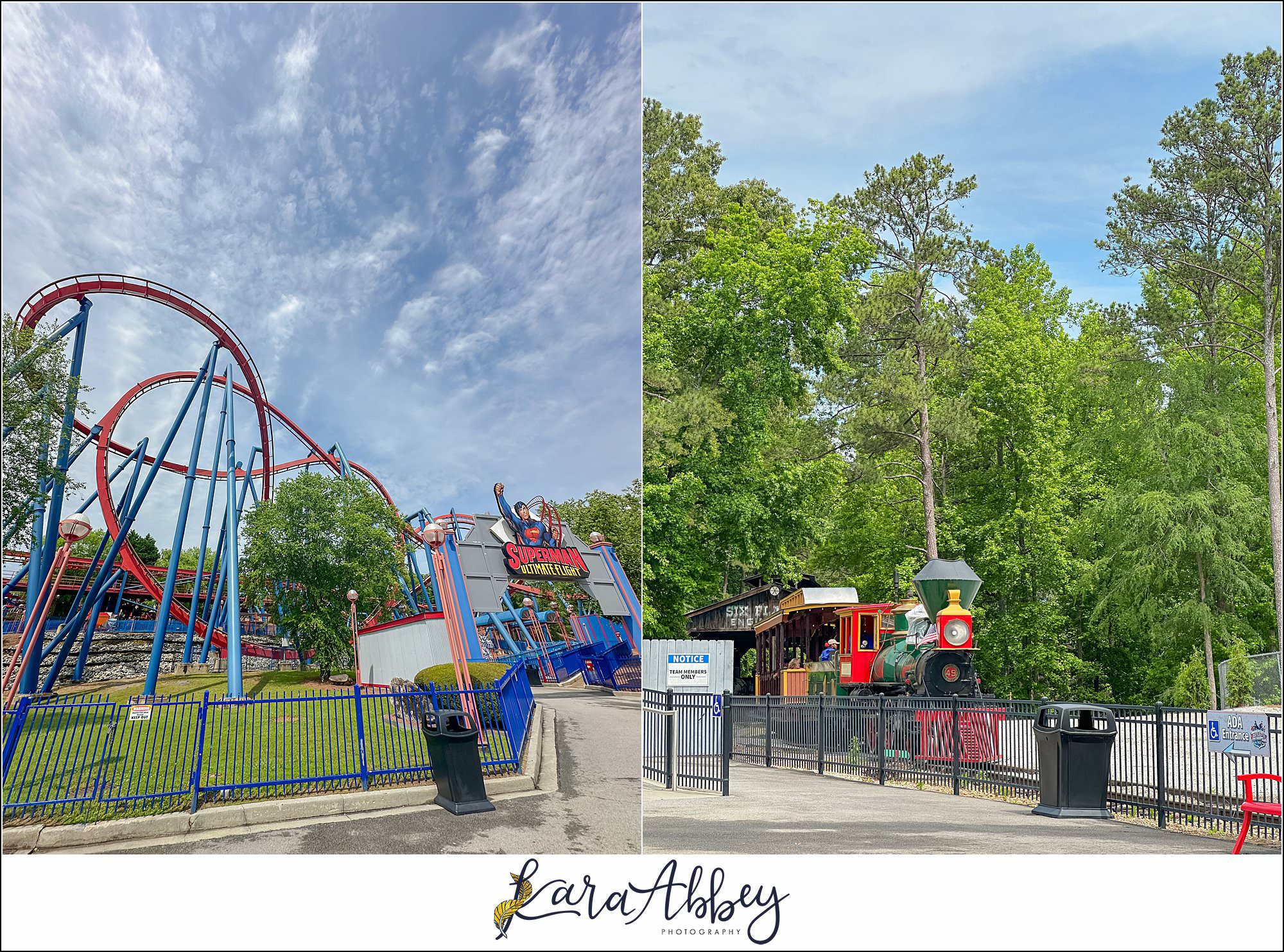 The Adventuring Abbeys go to Six Flags Over Georgia