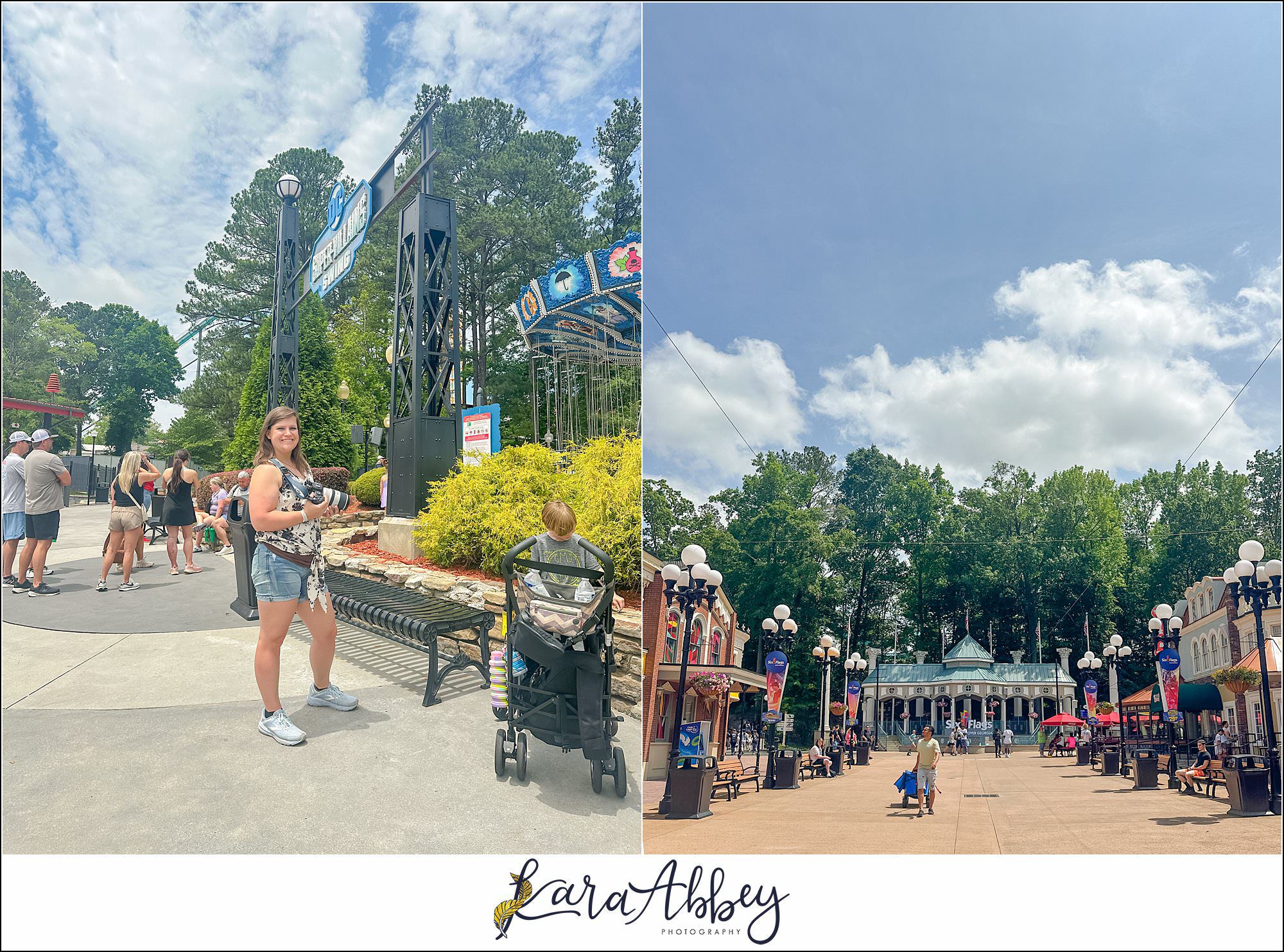 The Adventuring Abbeys go to Six Flags Over Georgia