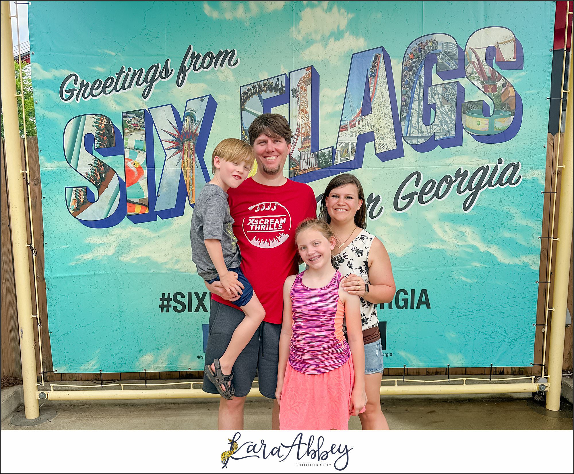 The Adventuring Abbeys go to Six Flags Over Georgia