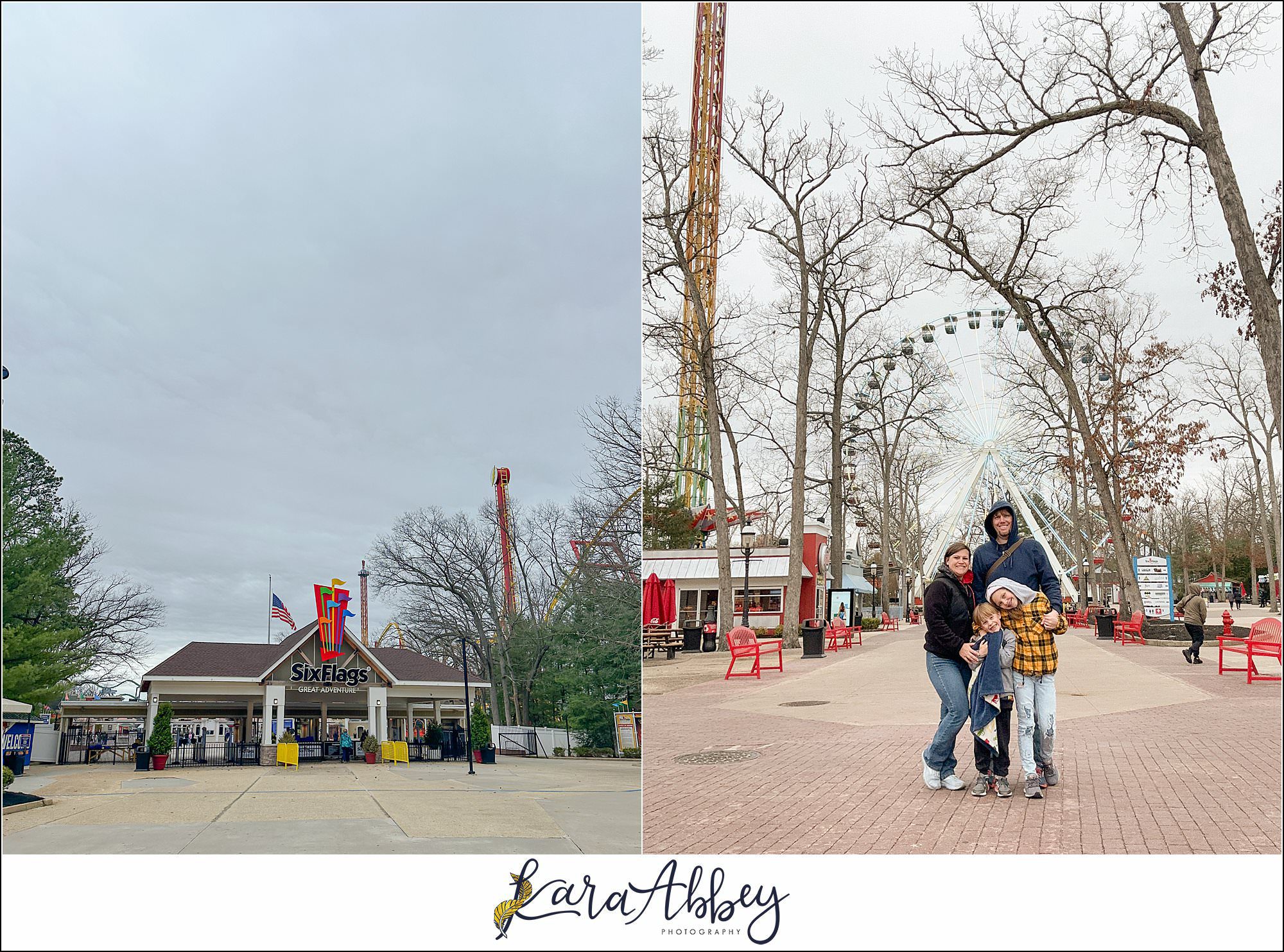 The Adventuring Abbeys go to Six Flags Great Adventure to ride Flash: Vertical Velocity