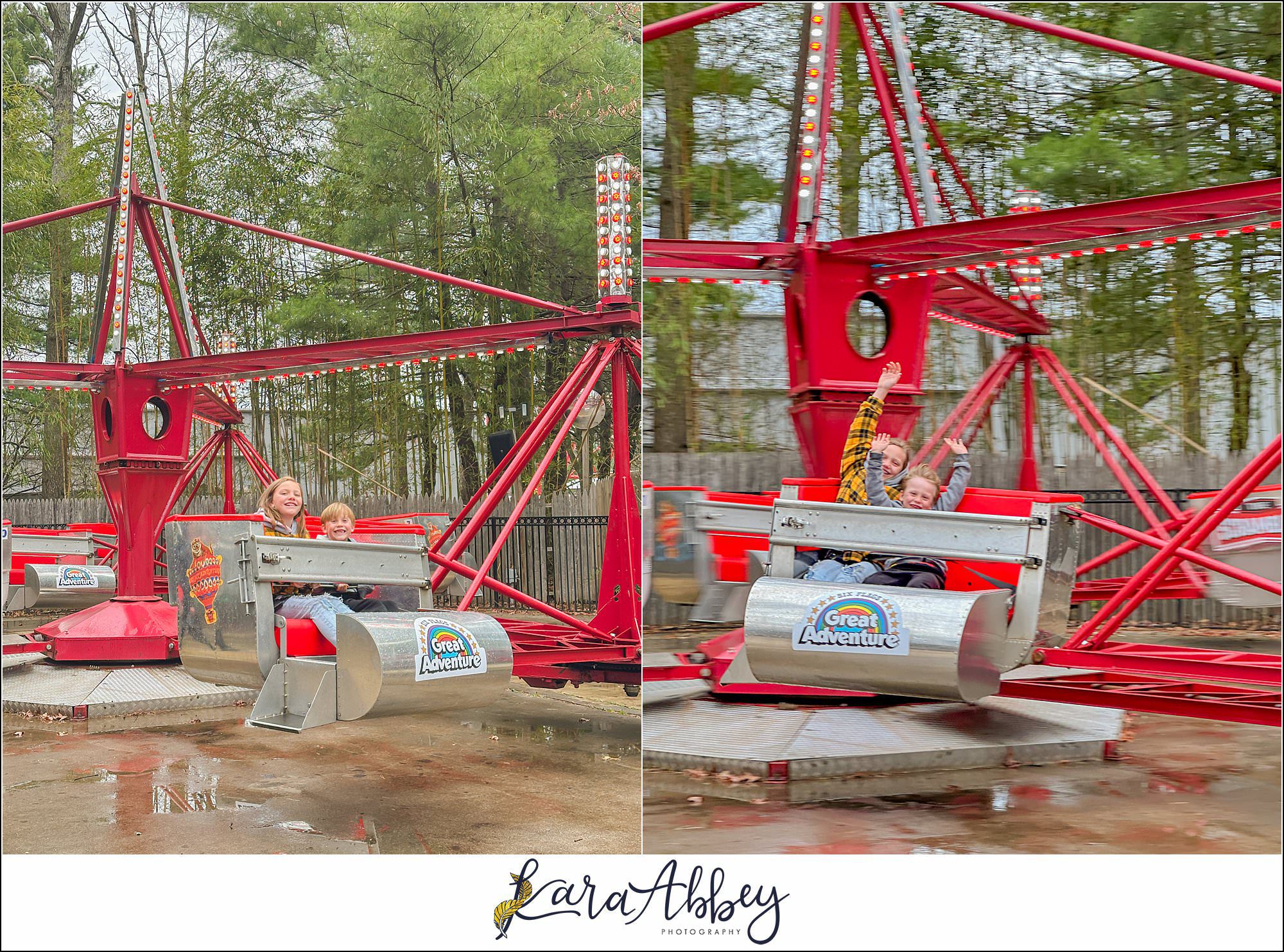 The Adventuring Abbeys go to Six Flags Great Adventure to ride Flash: Vertical Velocity