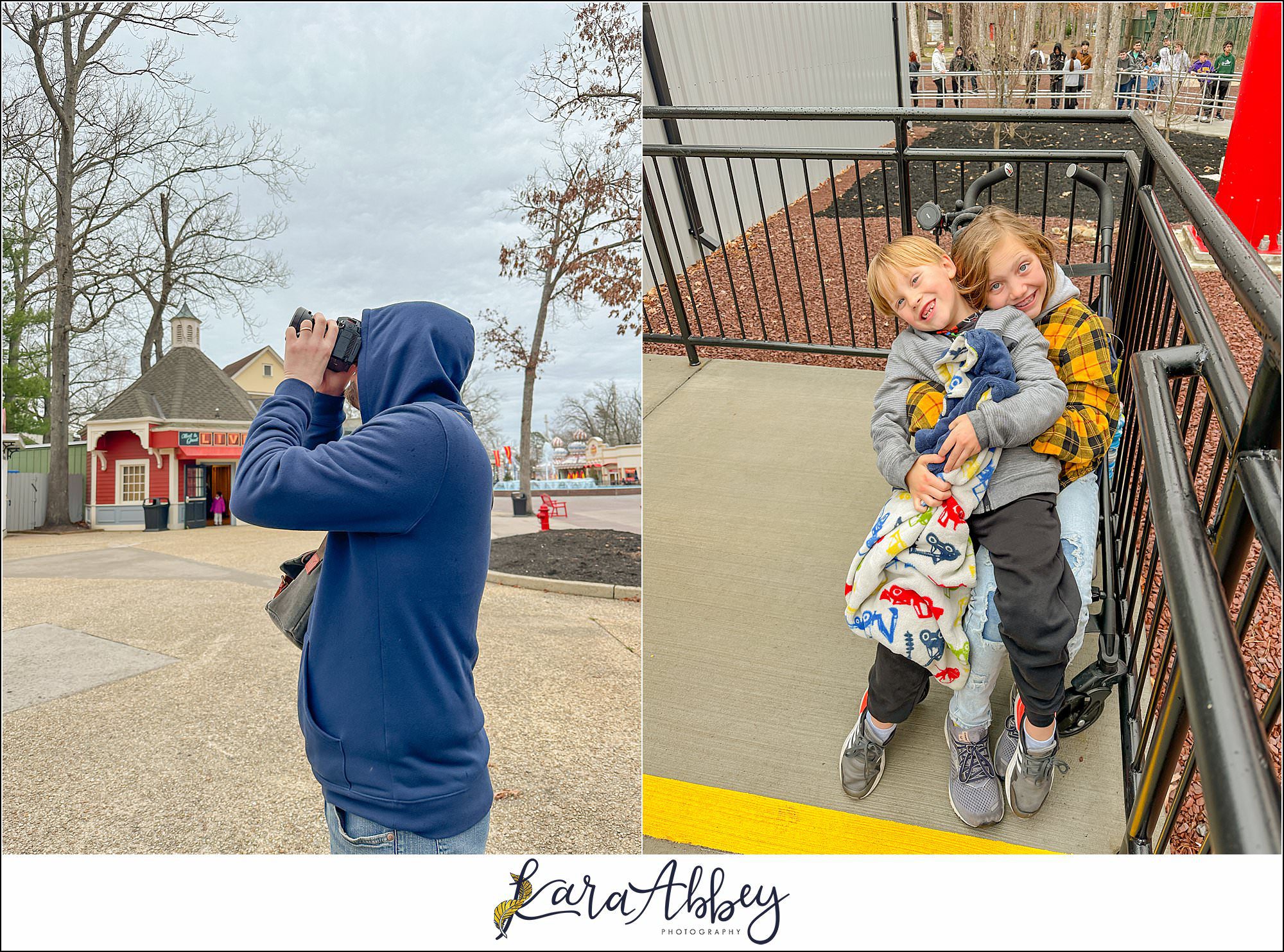 The Adventuring Abbeys go to Six Flags Great Adventure to ride Flash: Vertical Velocity