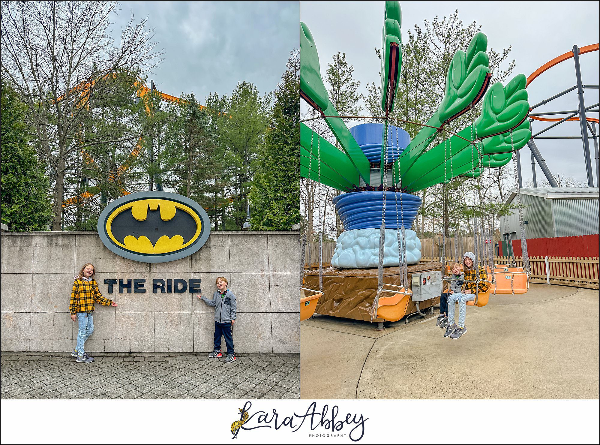The Adventuring Abbeys go to Six Flags Great Adventure to ride Flash: Vertical Velocity
