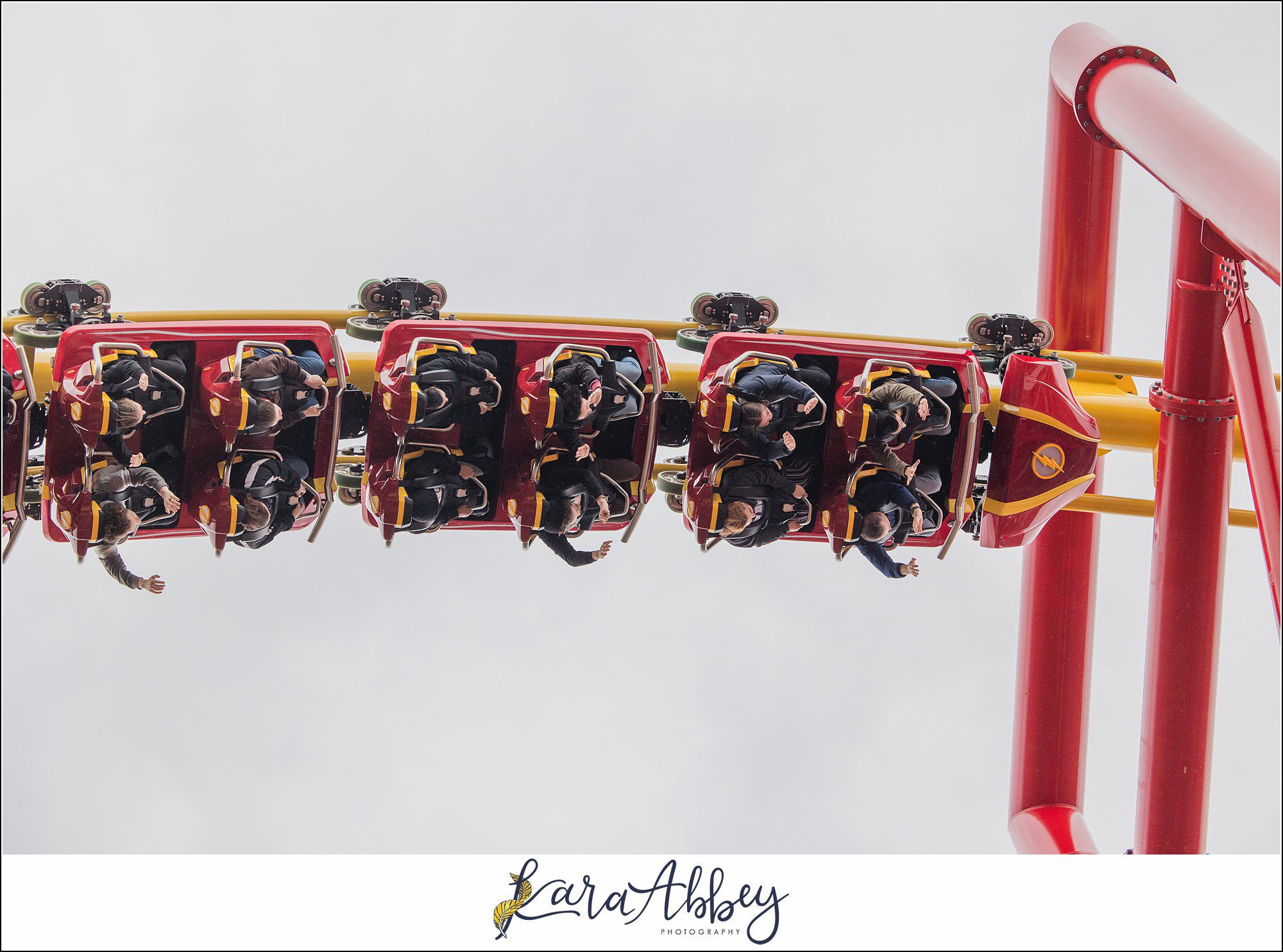 The Adventuring Abbeys go to Six Flags Great Adventure to ride Flash: Vertical Velocity