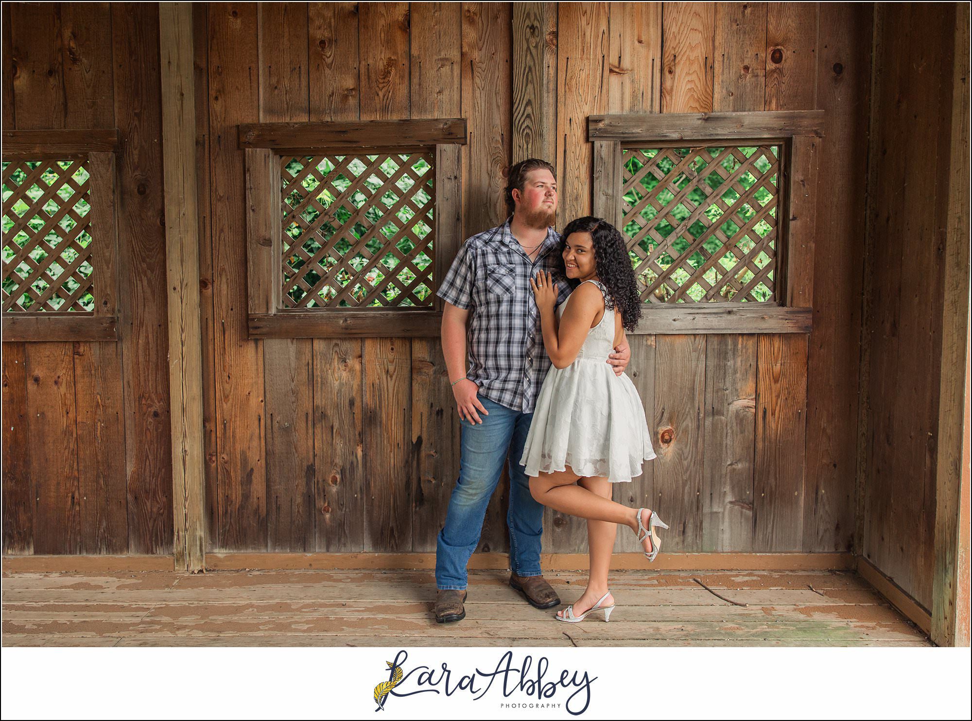 Nate and Tai'Asia Engagement Photos at Indian Lake in Irwin PA