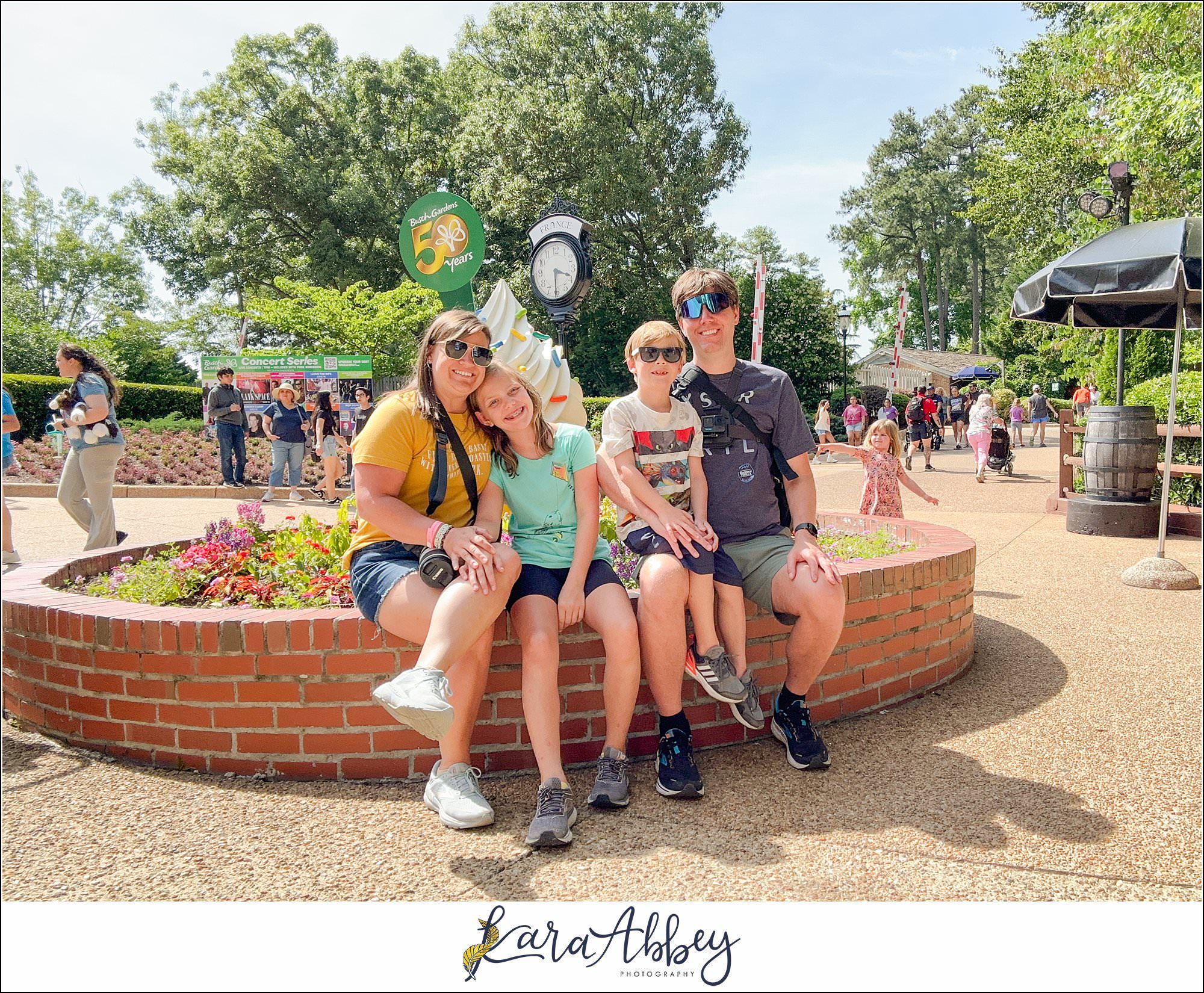 The Adventuring Abbeys go to Busch Gardens Williamsburg