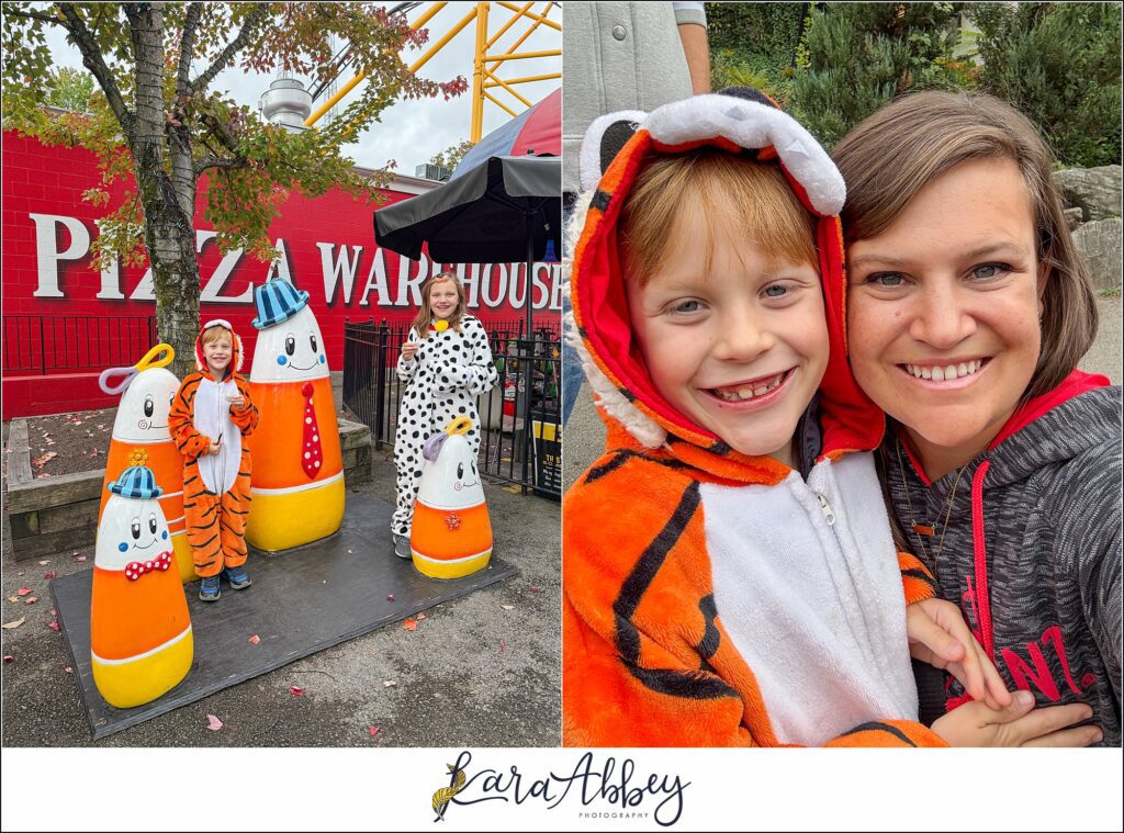 The Adventuring Abbeys go to Kennywood for Phantom Fall Fest