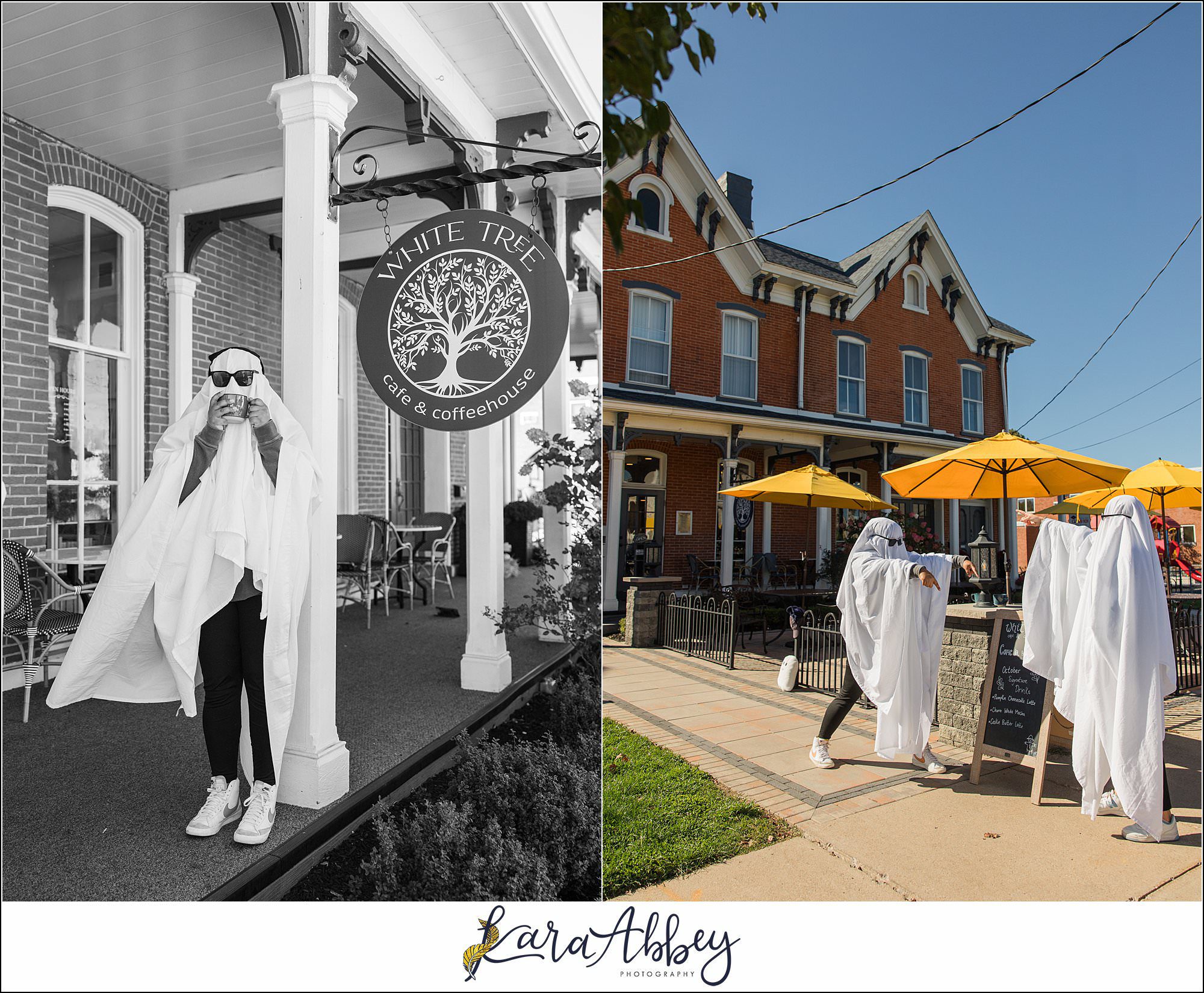 Ghosts at White Tree Cafe and Coffeehouse in Irwin PA