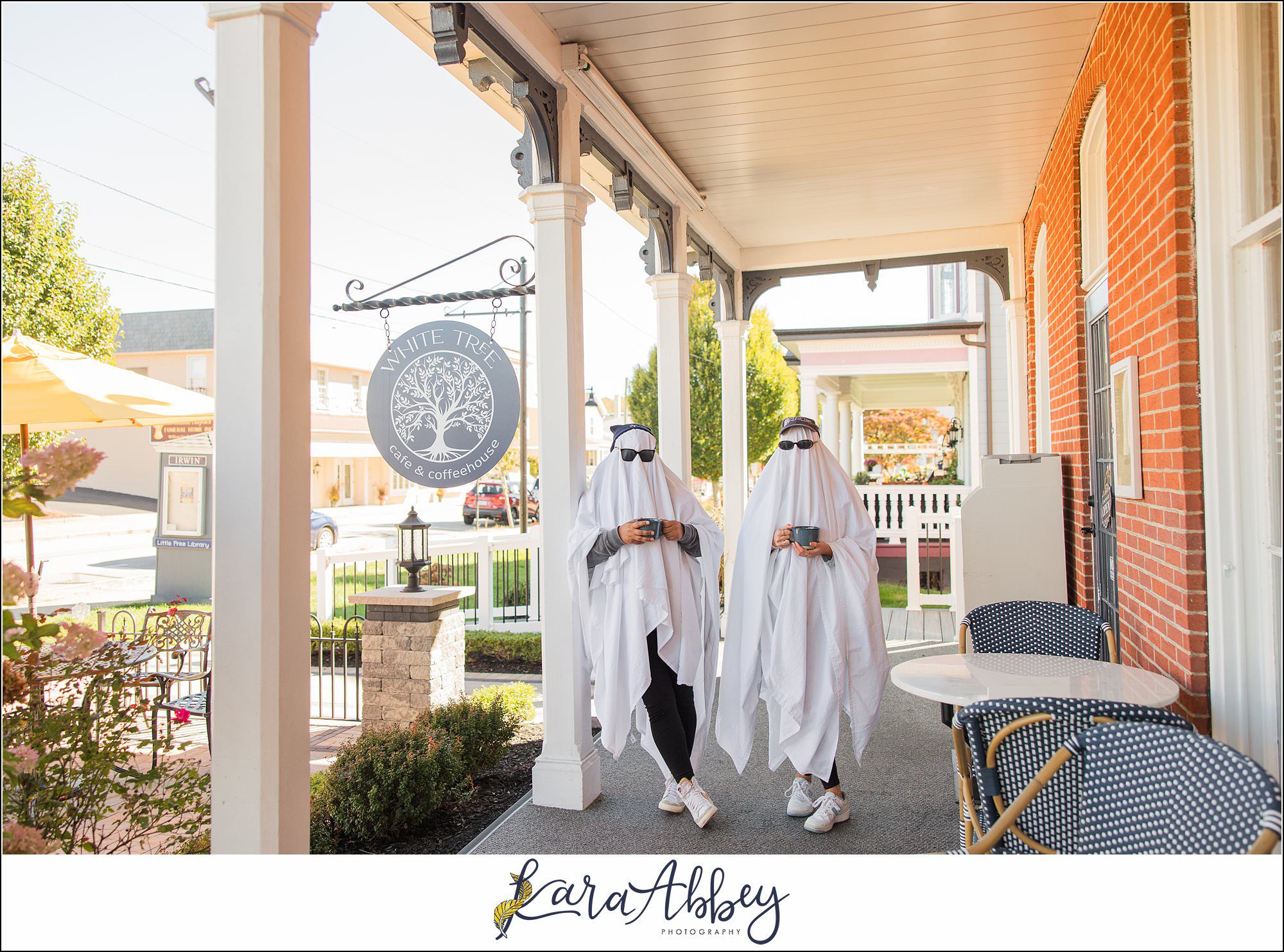Ghosts at White Tree Cafe and Coffeehouse in Irwin PA