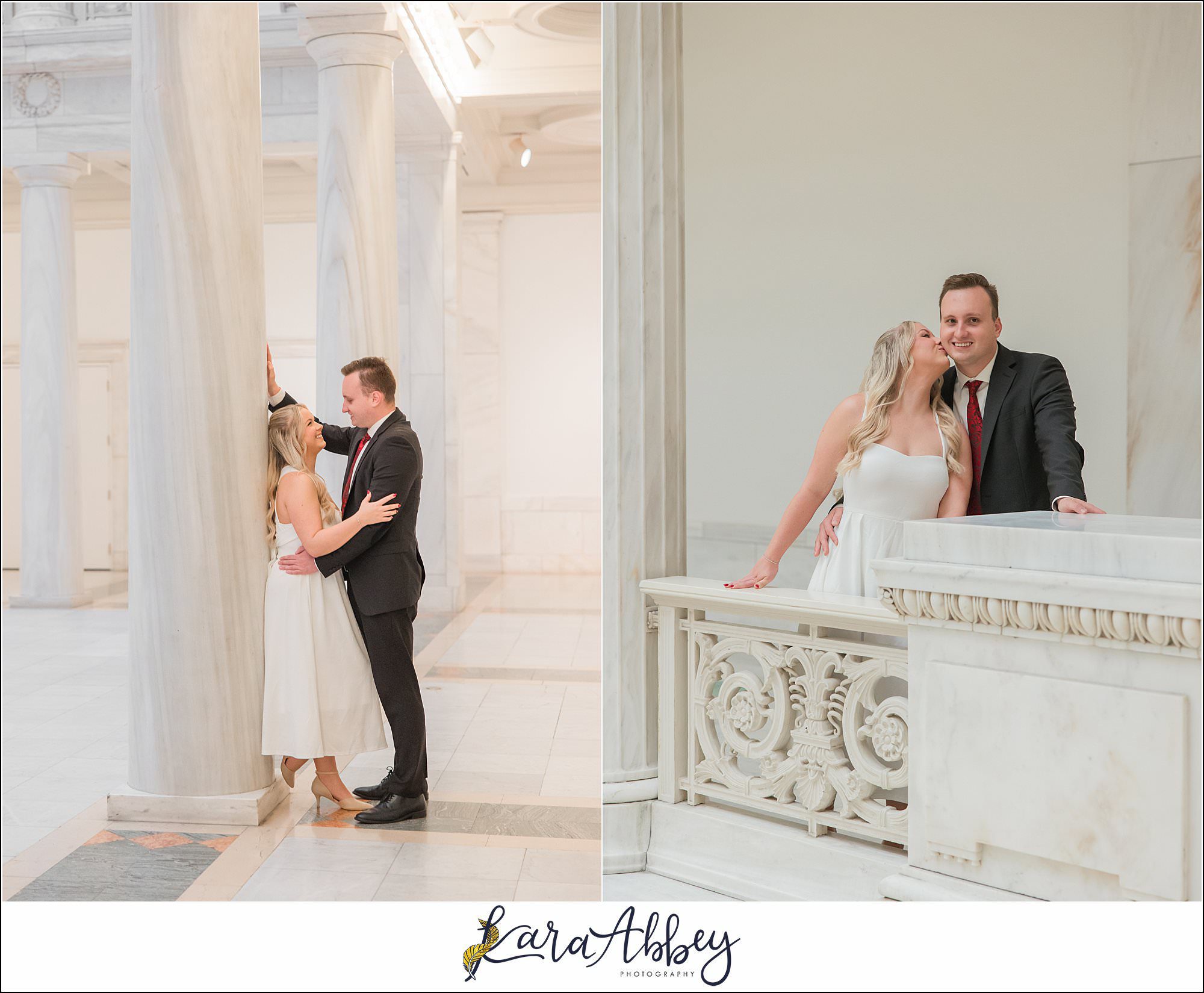 Chelsie and Alex Engagement Photos at Carnegie Museum of Art in Pittsburgh PA
