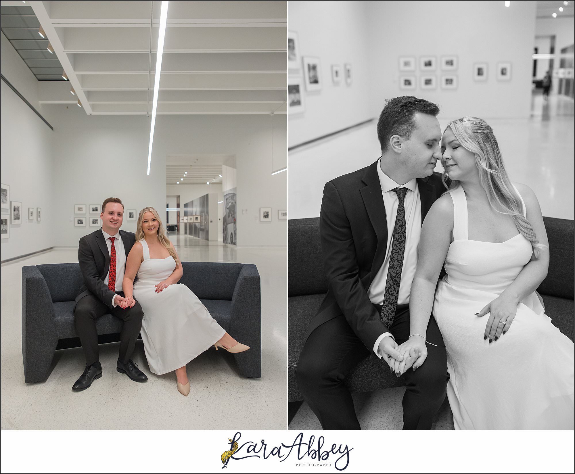 Chelsie and Alex Engagement Photos at Carnegie Museum of Art in Pittsburgh PA