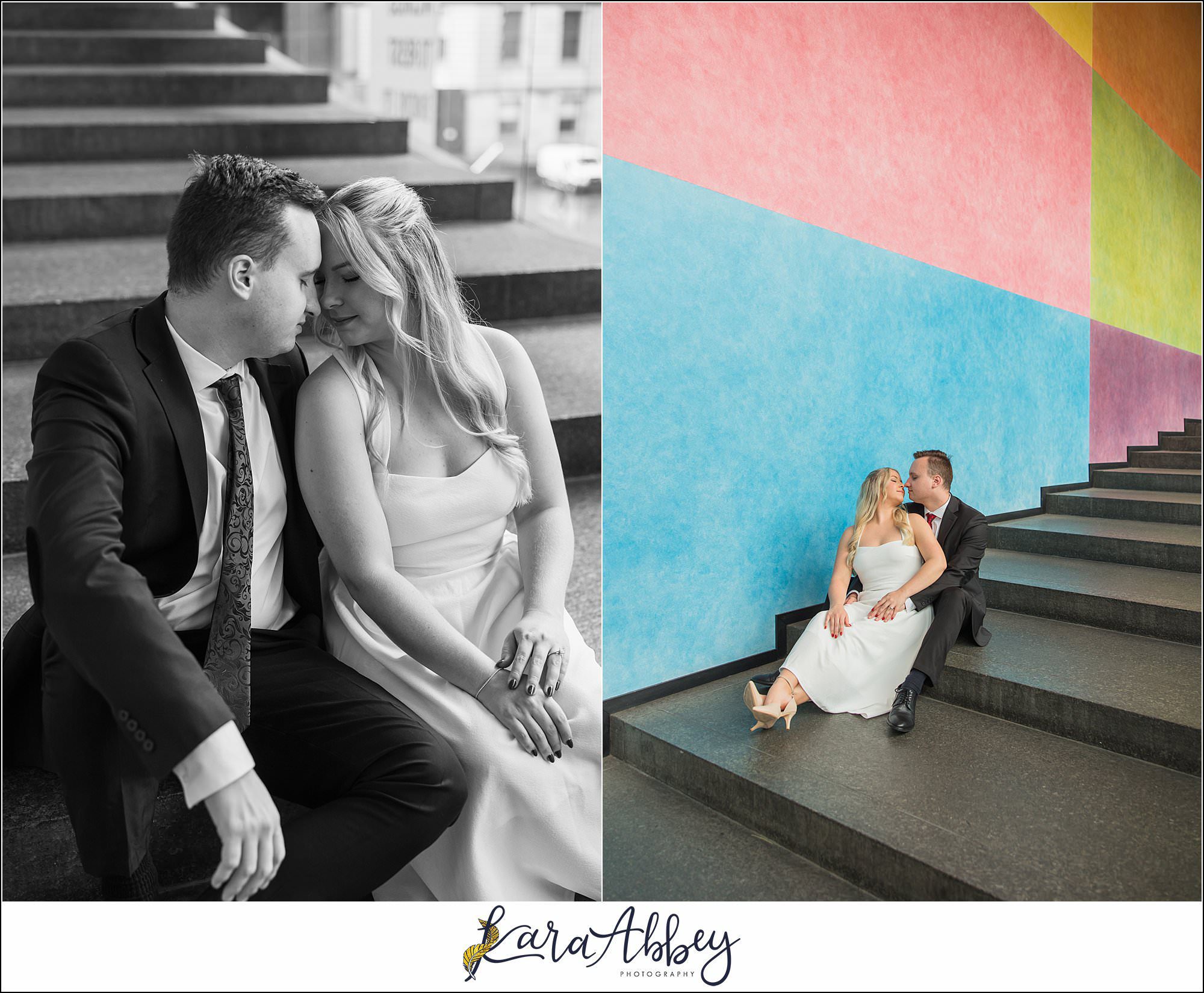 Chelsie and Alex Engagement Photos at Carnegie Museum of Art in Pittsburgh PA