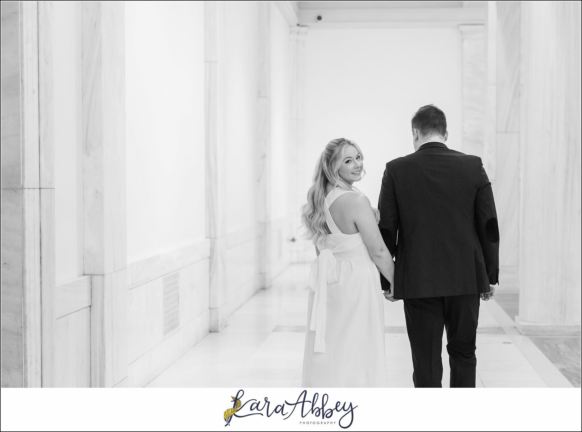 Chelsie and Alex Engagement Photos at Carnegie Museum of Art in Pittsburgh PA