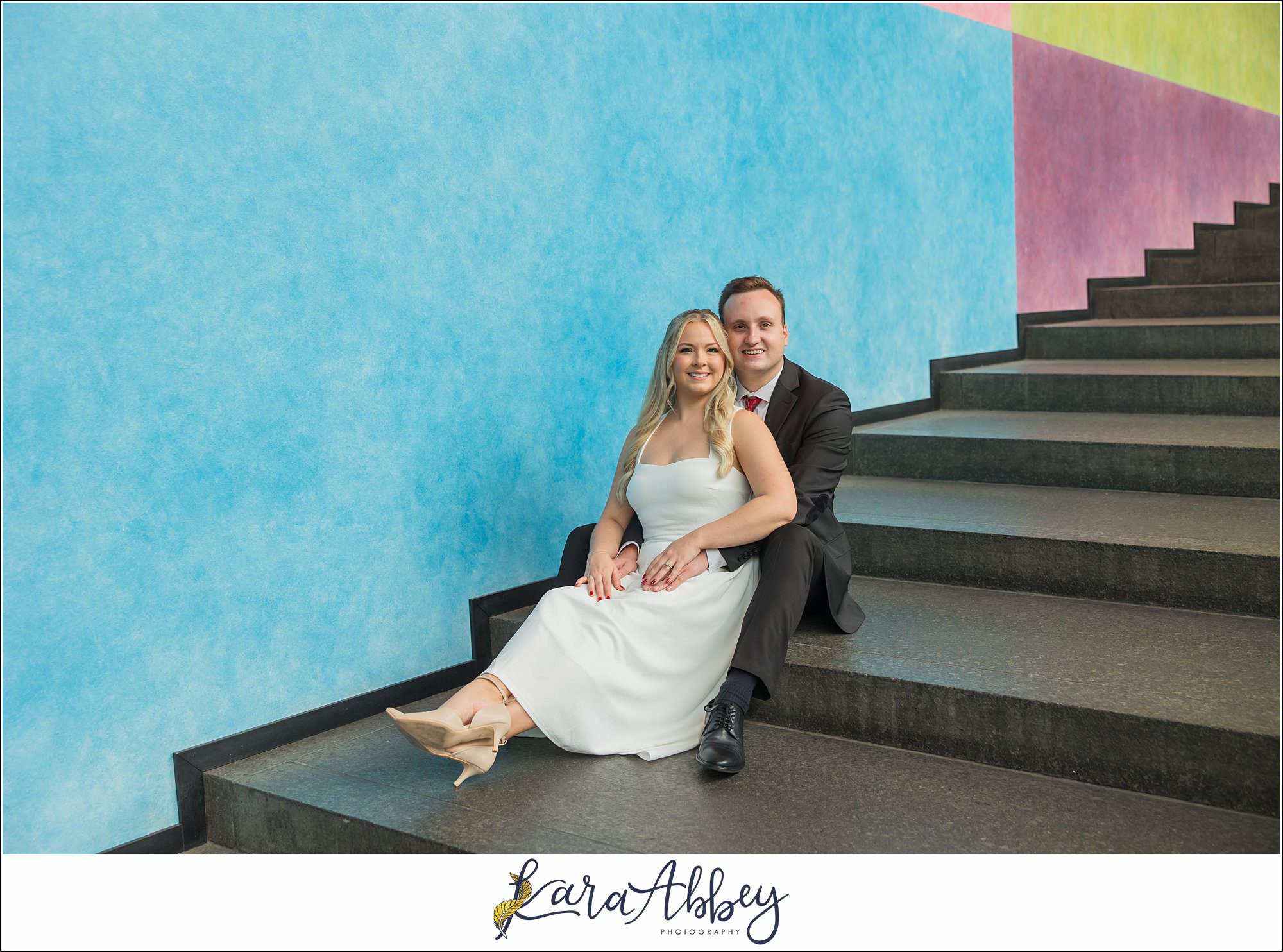 Chelsie and Alex Engagement Photos at Carnegie Museum of Art in Pittsburgh PA