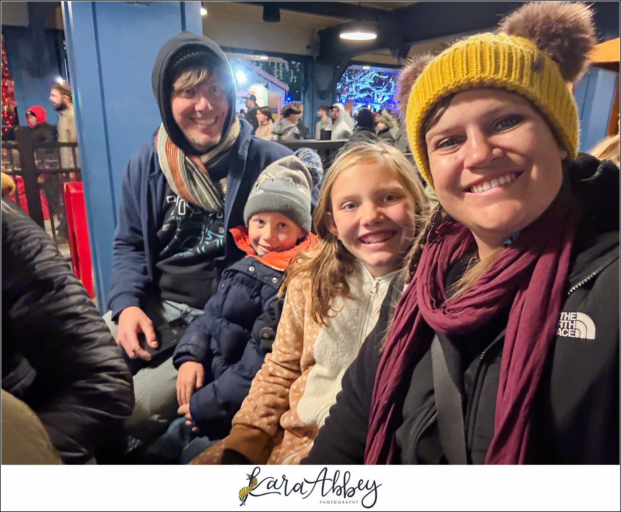 Kennywood Park Holiday Lights 2025