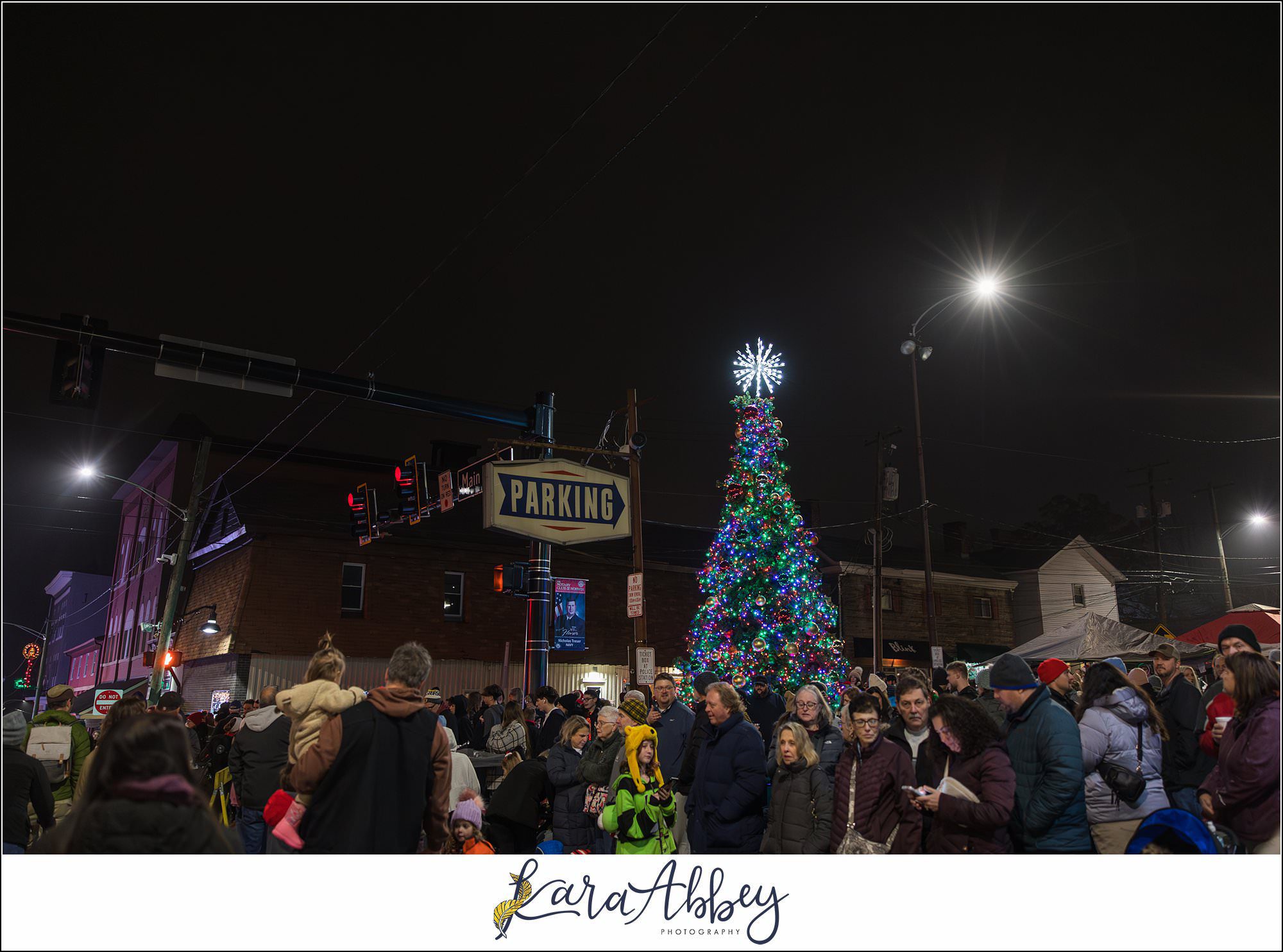Light Up Norwin Parade Downtown Irwin PA 2025