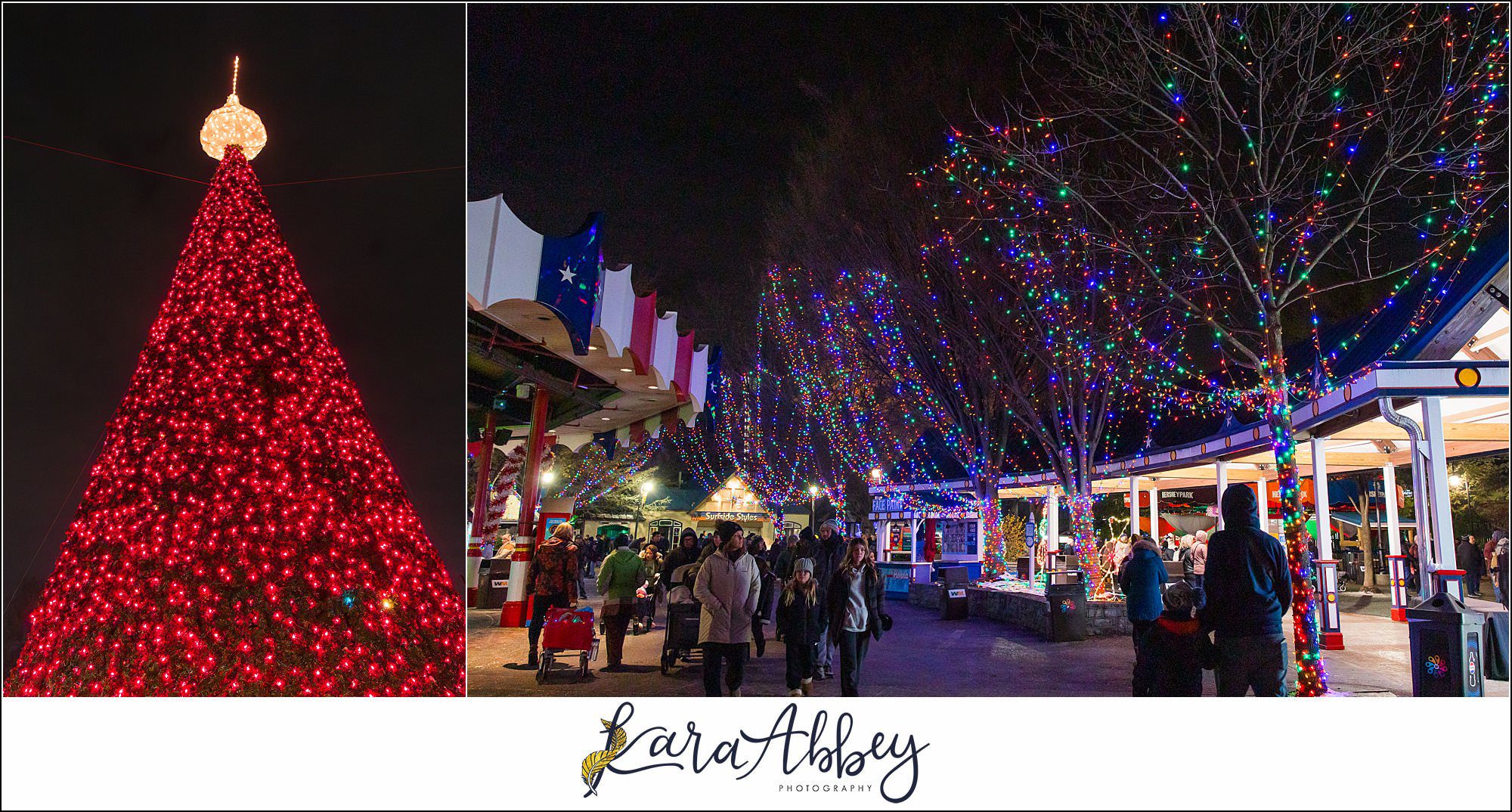 Hersheypark Christmas Candylane Family Vlog 2025