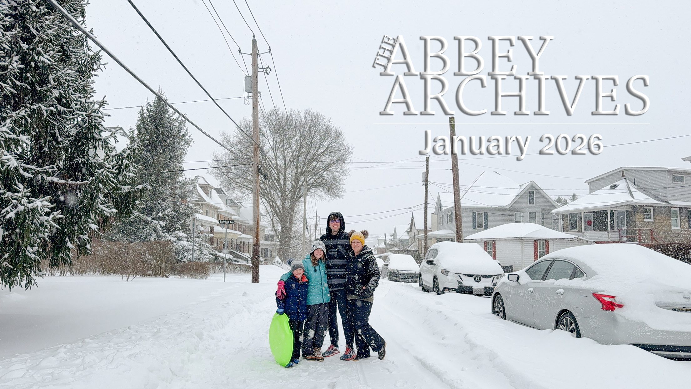 The Abbey Archives - A Compilation of our Home Movies & Family Life in January 2025