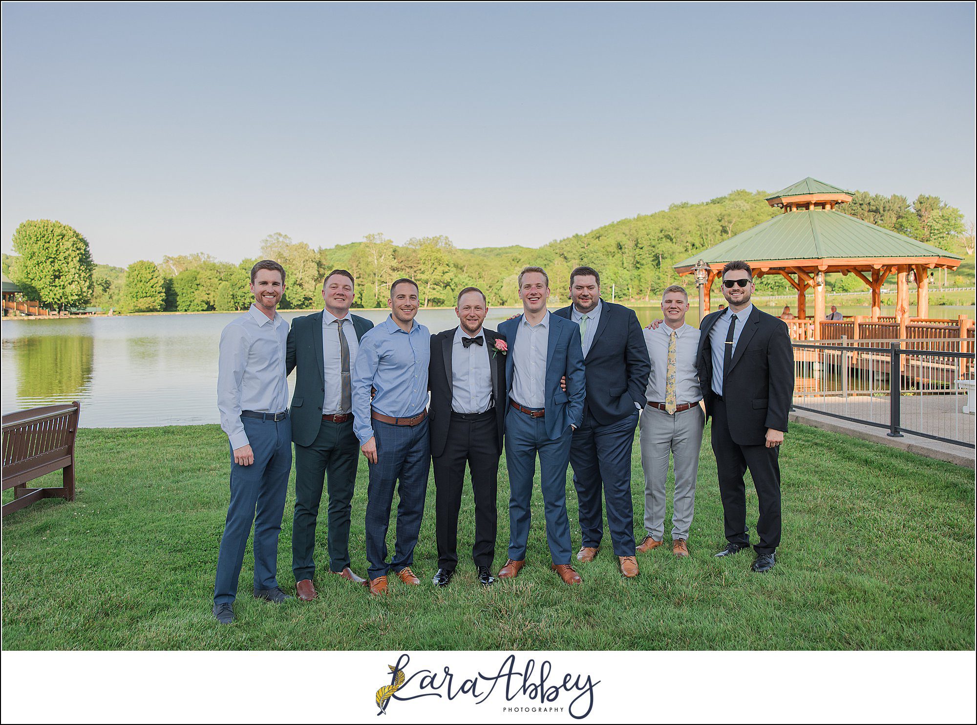 Maddy and Ben Summer Wedding at the Gathering Place at Darlington Lake in PA
